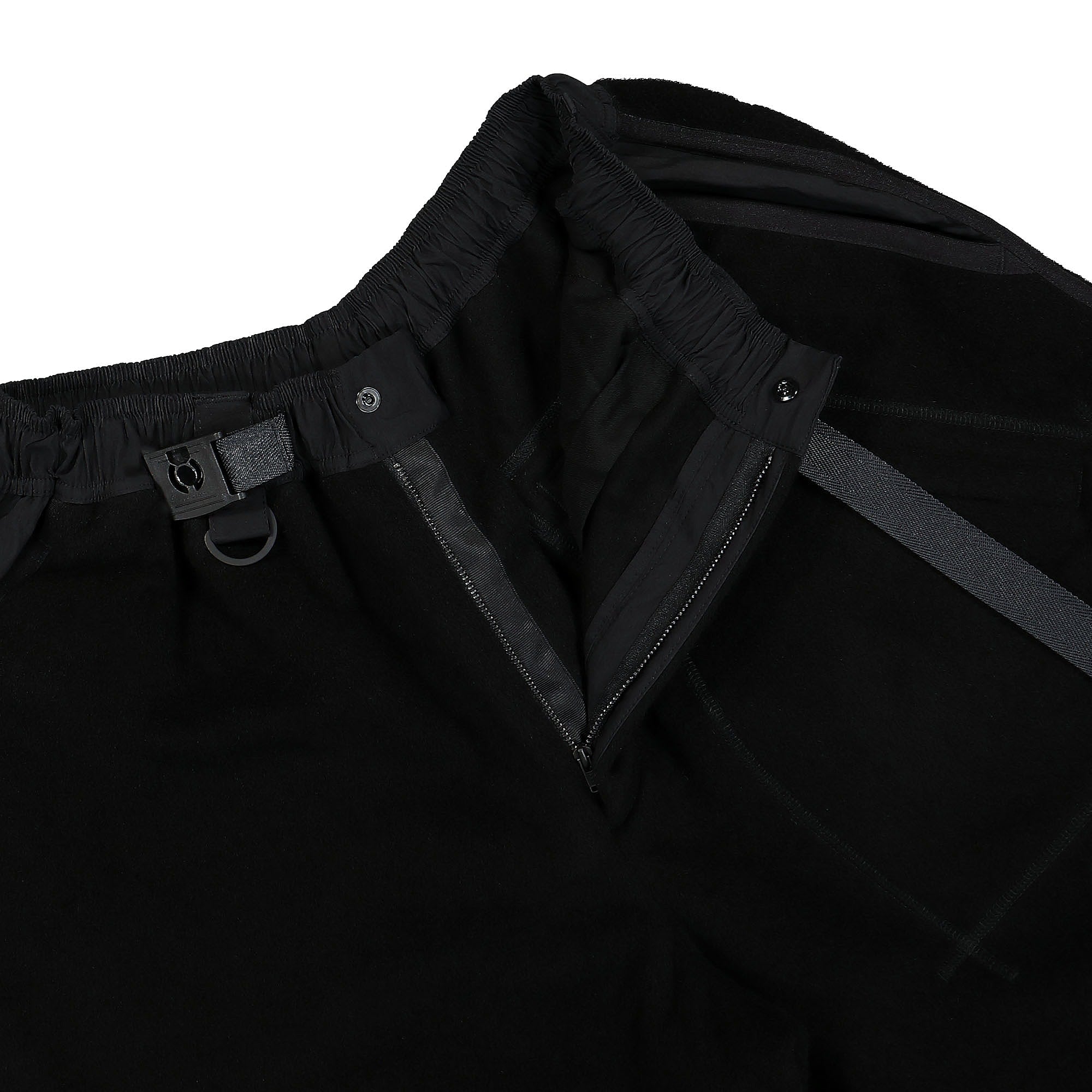 Y-3 Leo Fleece Football Short Black Shorts Detailfoto | Overkill