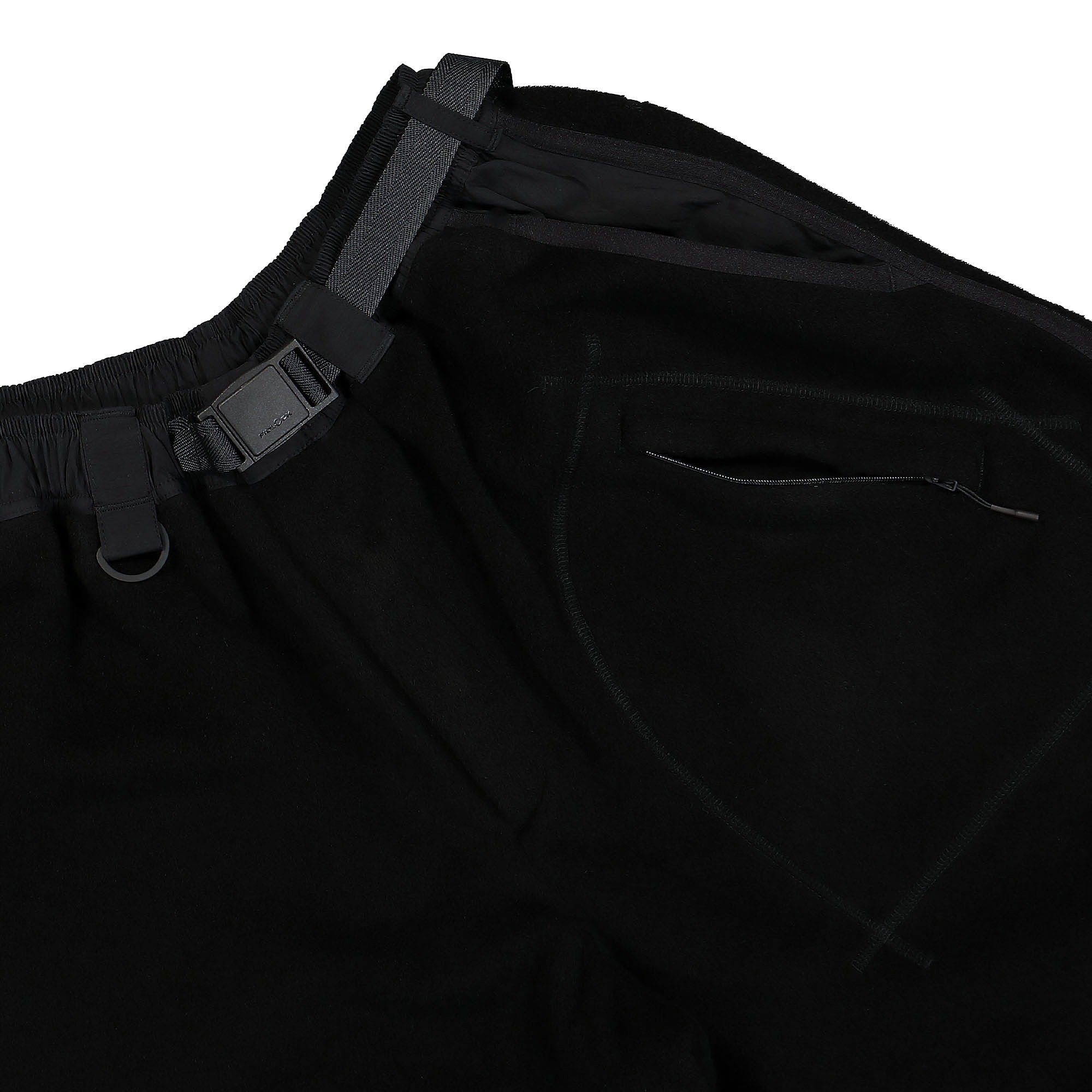 Y-3 Leo Fleece Football Short Black Shorts Detail view 1 | Overkill