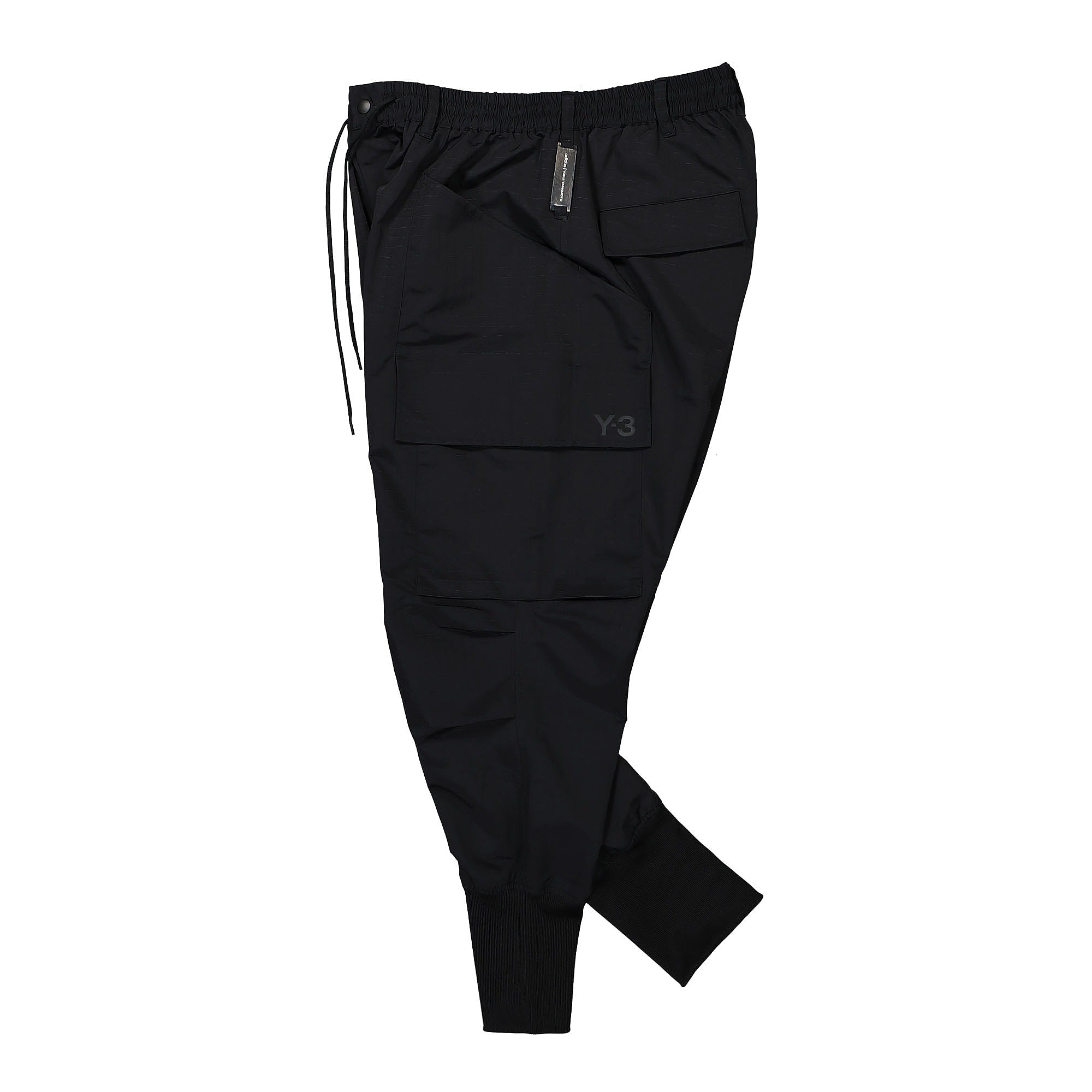 Y-3 M CL Bonded RIP Utility Pant Black Sweat & Track Pants Close-up | Overkill
