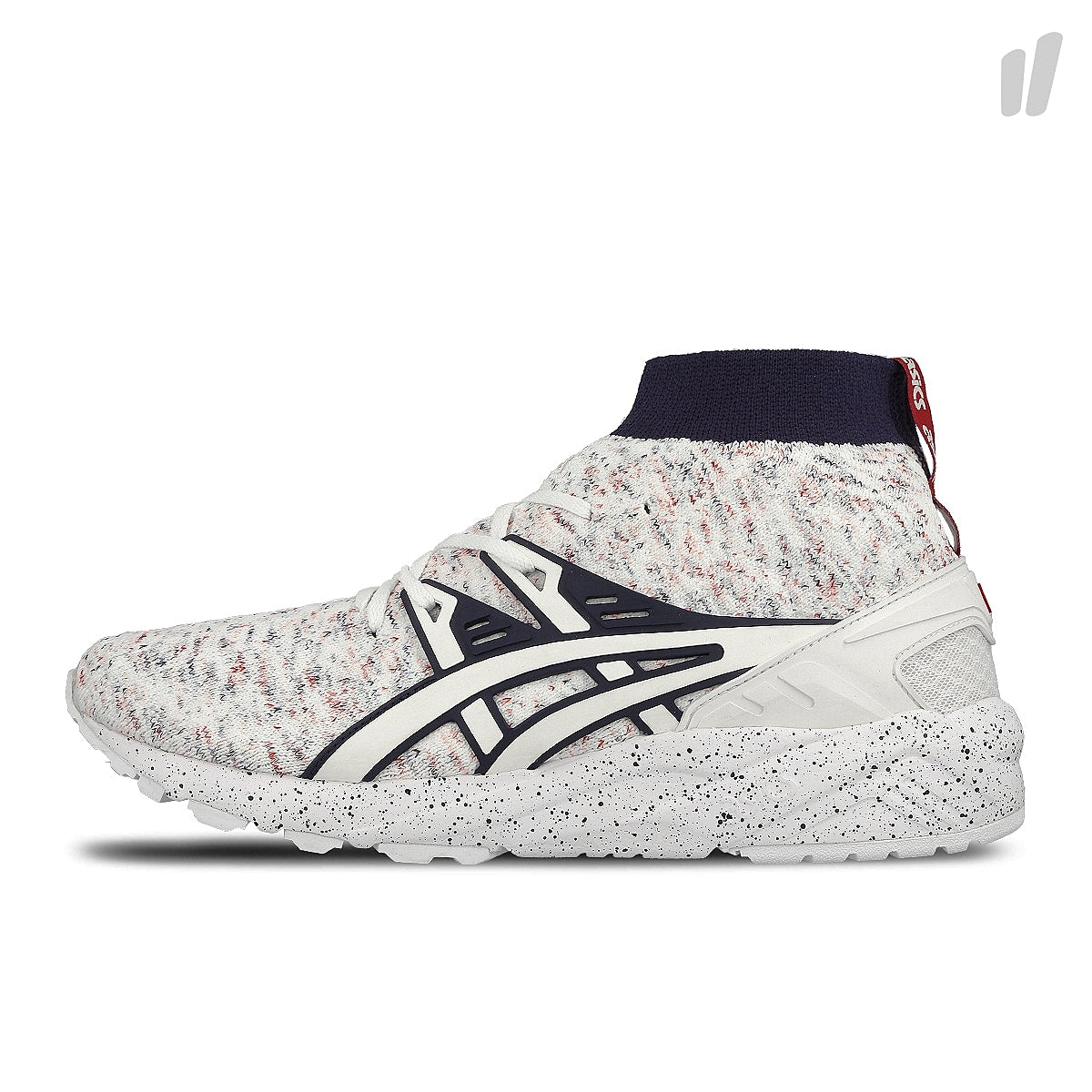 Asics gel kayano trainer knit mt White / White Mid Top Sneakers HN707 0101 | Overkill