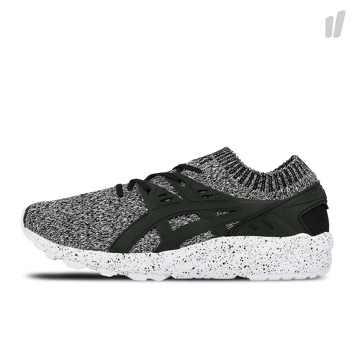 Asics gel kayano trainer knit White-Black Low Top Sneakers HN7Q2 0190 | Overkill