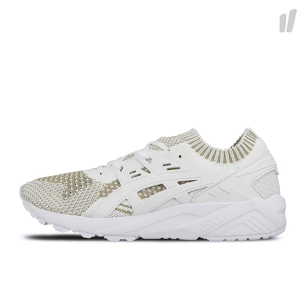 Asics gel kayano trainer knit White-White Low Top Sneakers HN7R0 0101 | Overkill