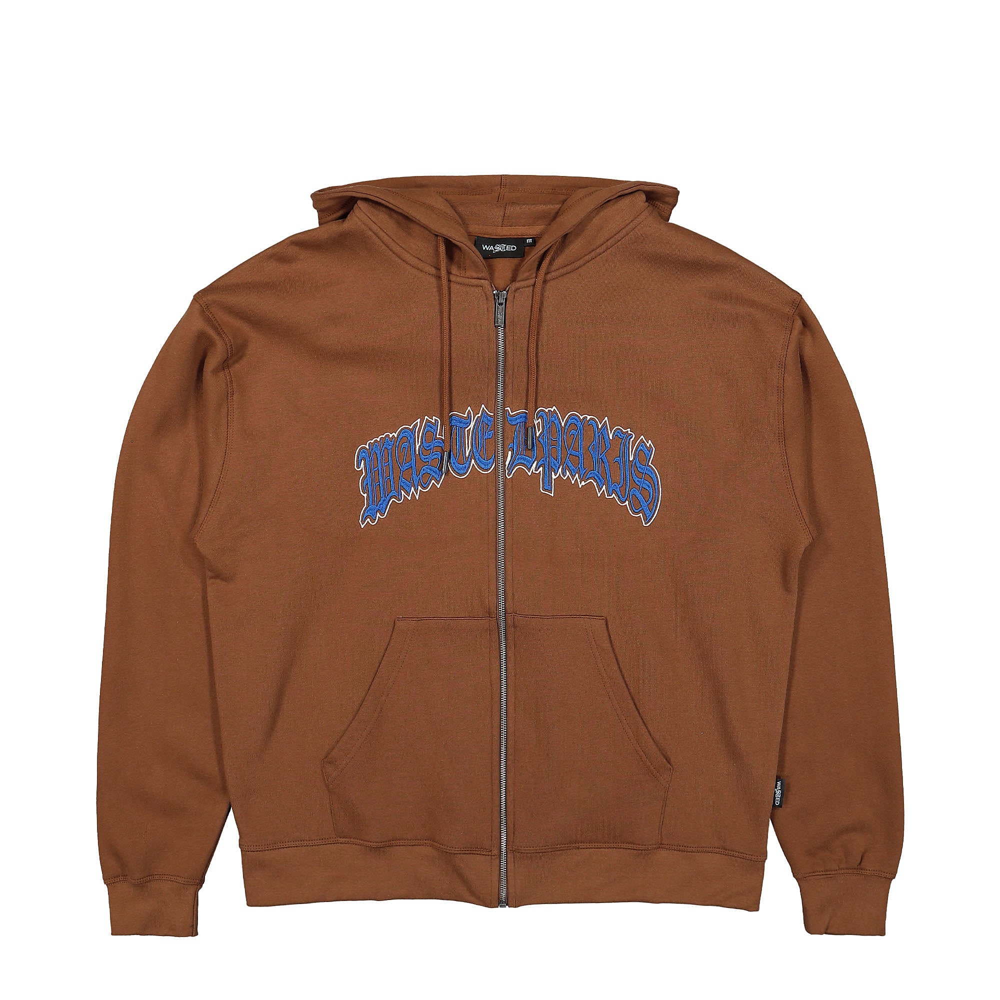 Wasted Paris Zip Chill Kingdom Hoodie Cognac Hoodies WPZCKH | Overkill