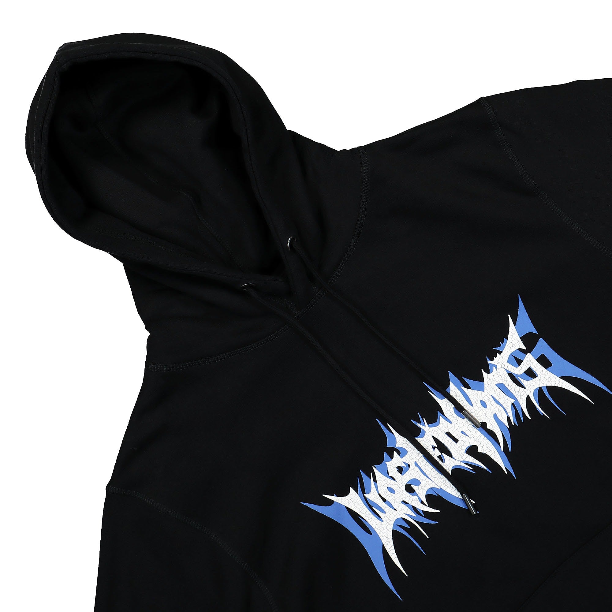 Wasted Paris Zorlake Hoodie Black Hoodies Close-up | Overkill