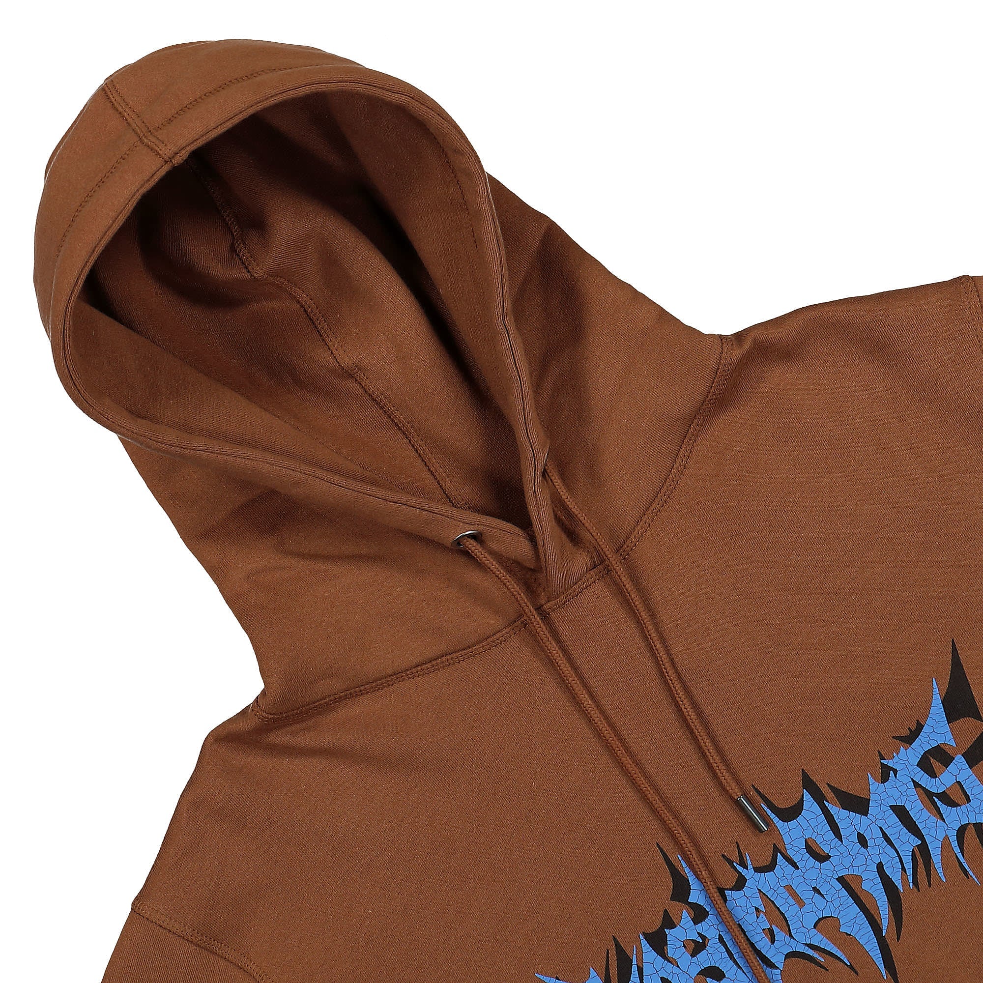 Wasted Paris Zorlake Hoodie Cognac Hoodies Close-up | Overkill