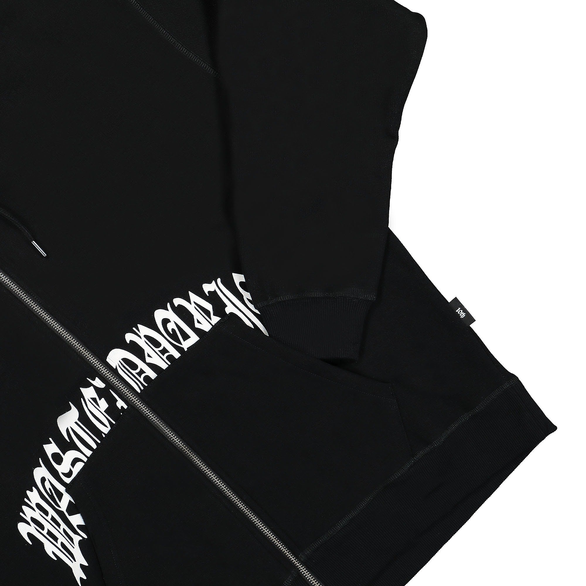 Wasted Paris 10 Years Zip Hoodie Black Hoodies Detailfoto | Overkill