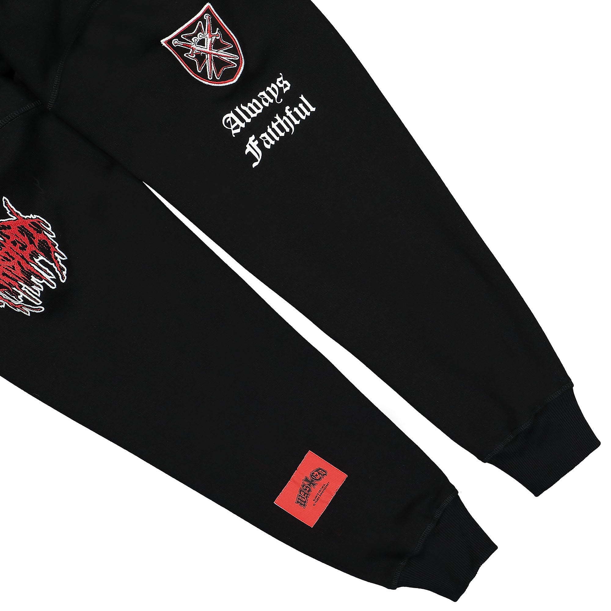 Wasted Paris 10 Years Zip Hoodie Black Hoodies Detail view 1 | Overkill