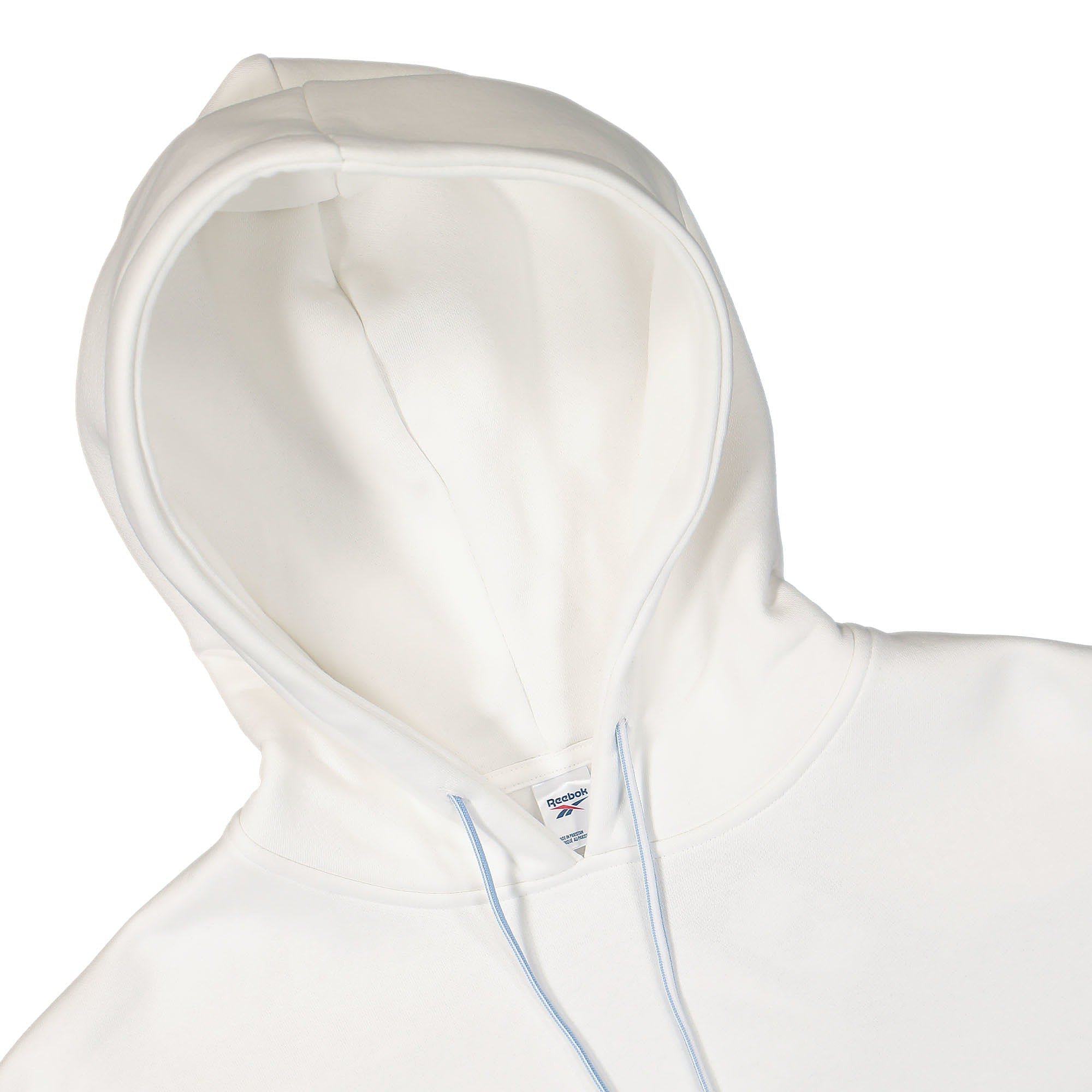 Reebok Basketball Back Vector Fleece Hoodie White Hoodies Material | Overkill