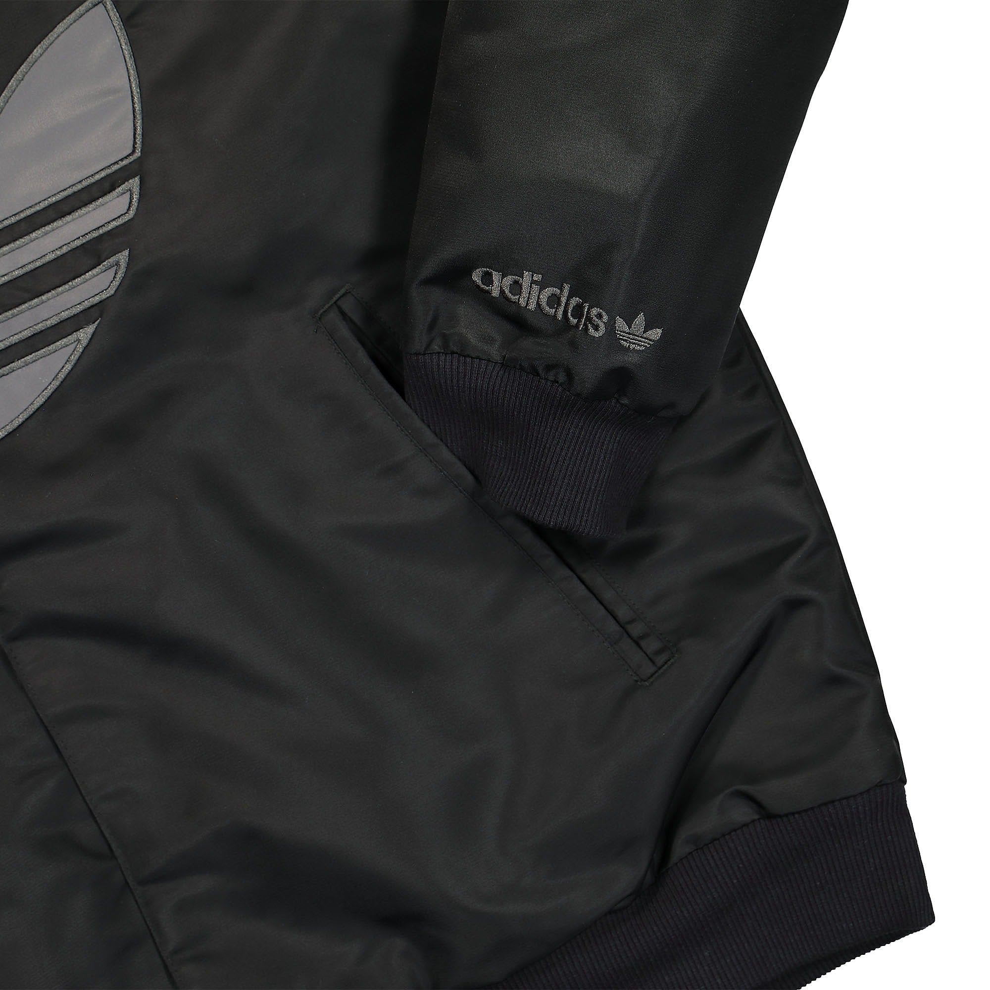 adidas College Jacket Black Bomber & Varsity Jackets Detailfoto | Overkill