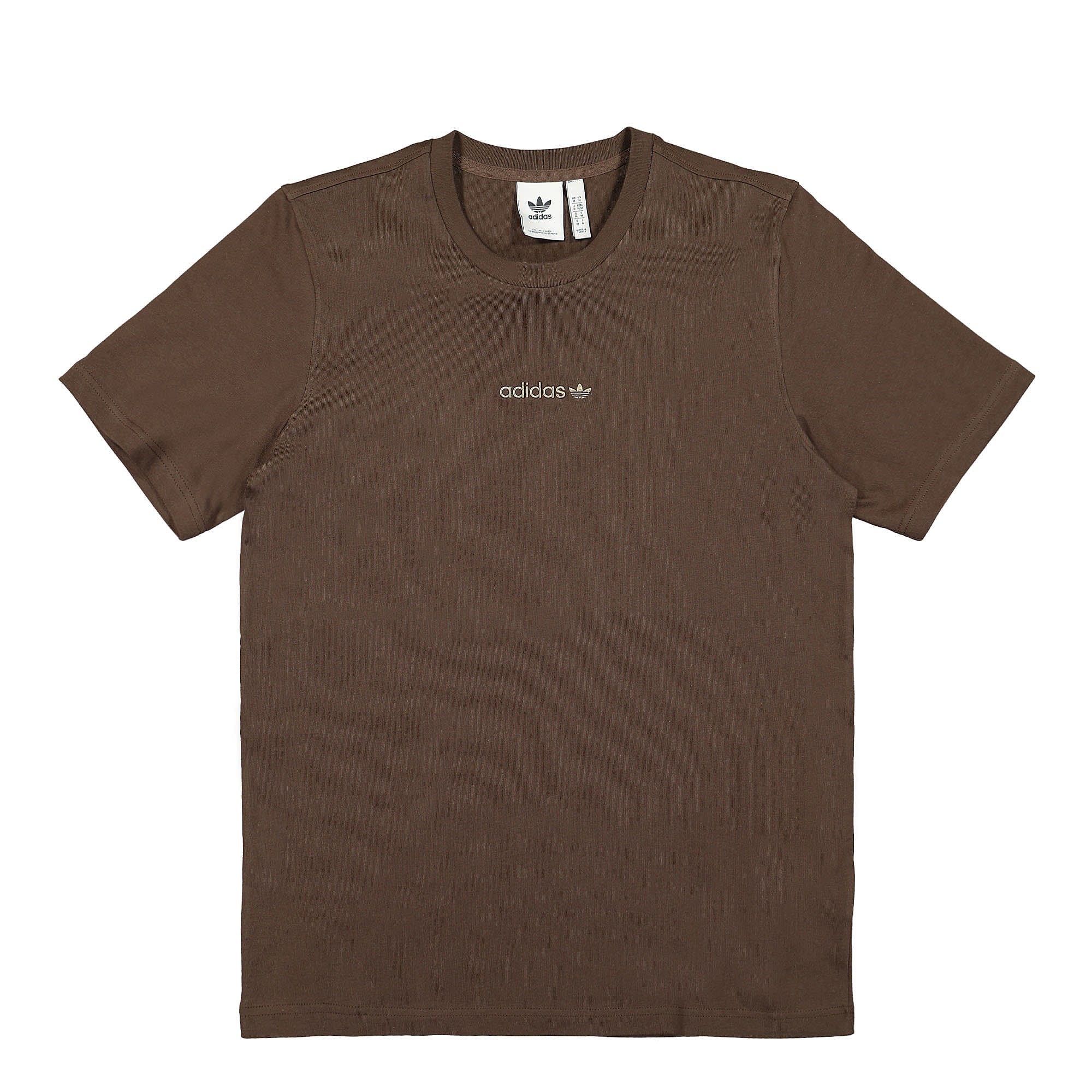 adidas Logo Tee Brown T-Shirts HP0442 | Overkill