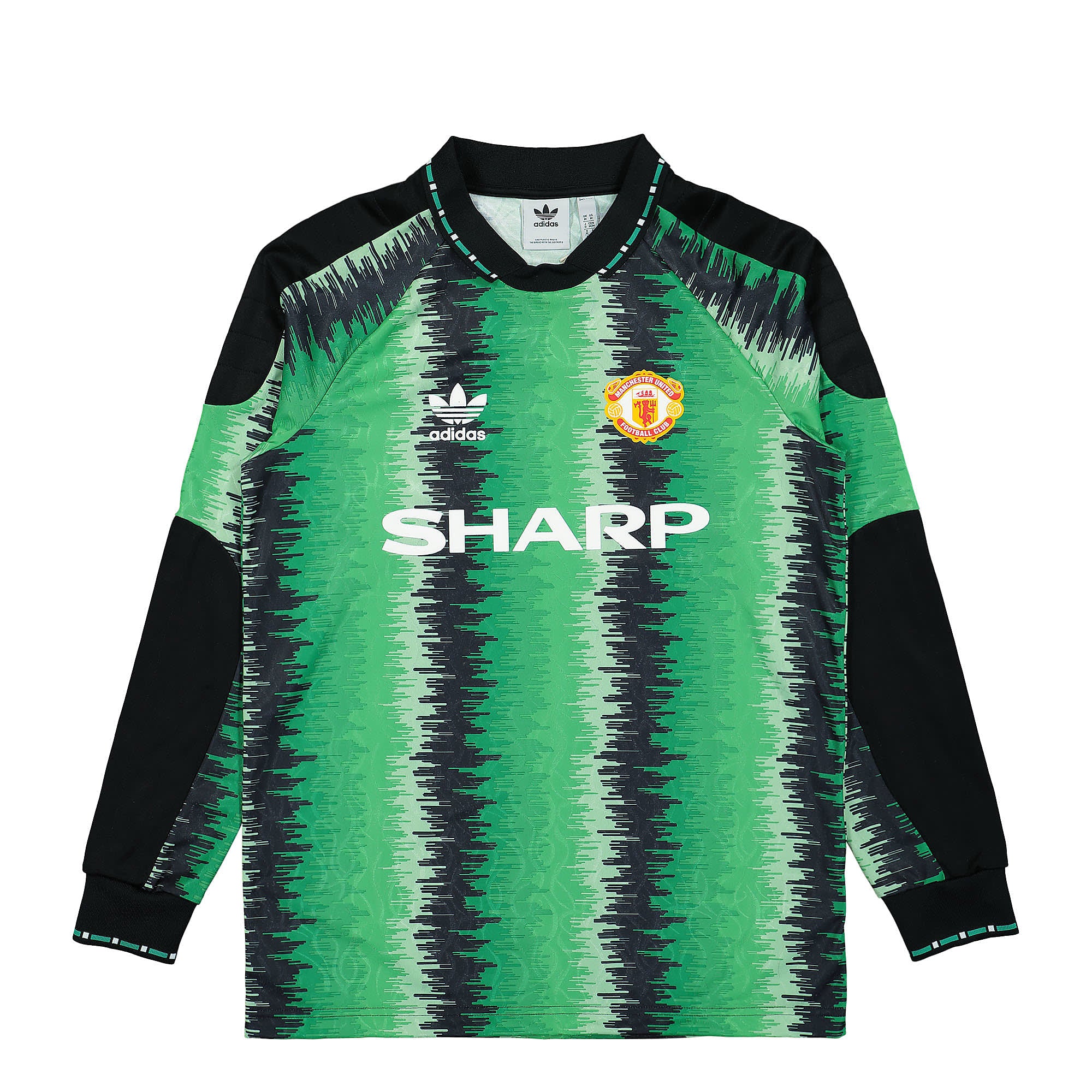 adidas Manchester United 90 Goalkeeper Jersey St Tropic Green Longsleeves HP0449 | Overkill