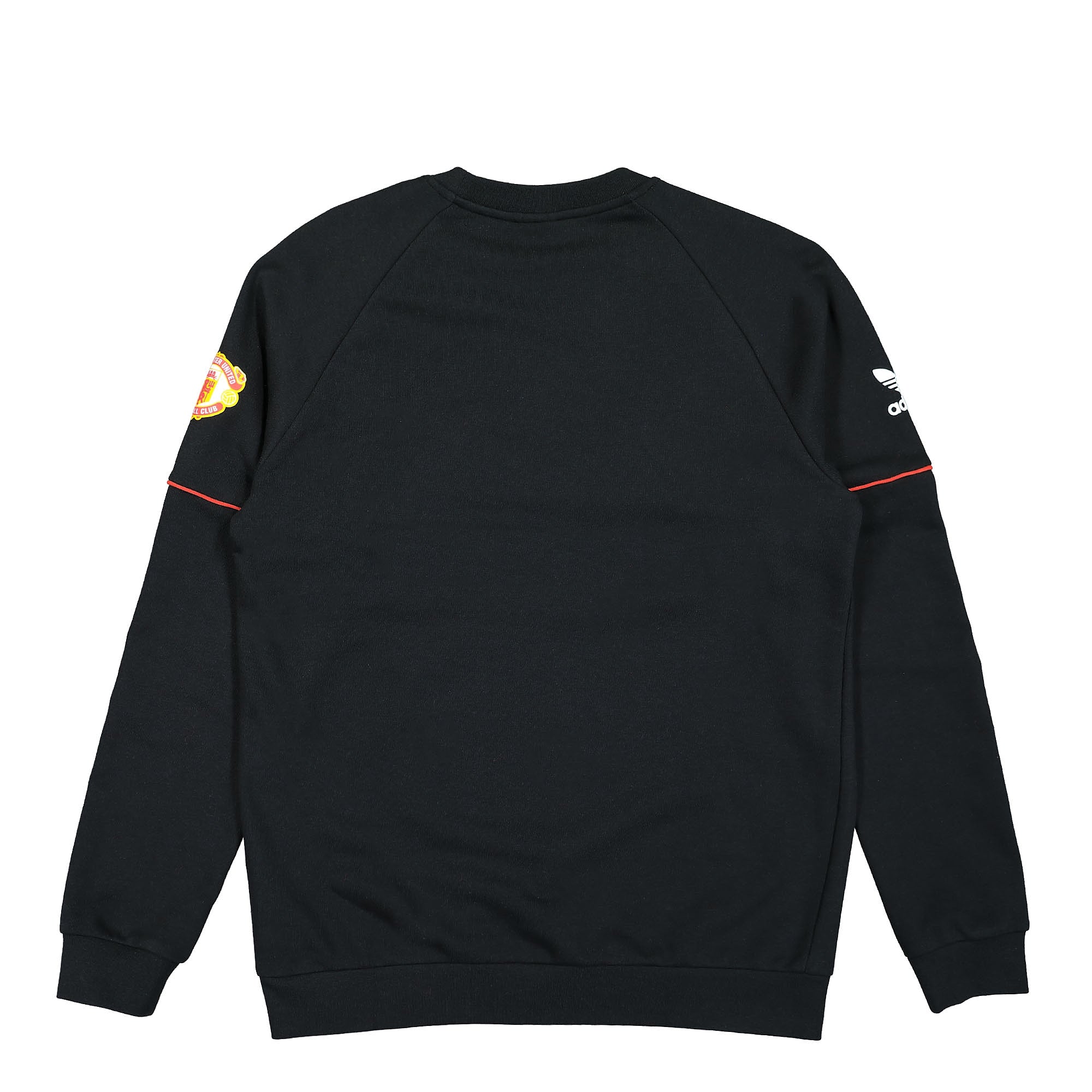 adidas Manchester United French Terry Crew Sweatshirt Black Sweatshirts Material | Overkill