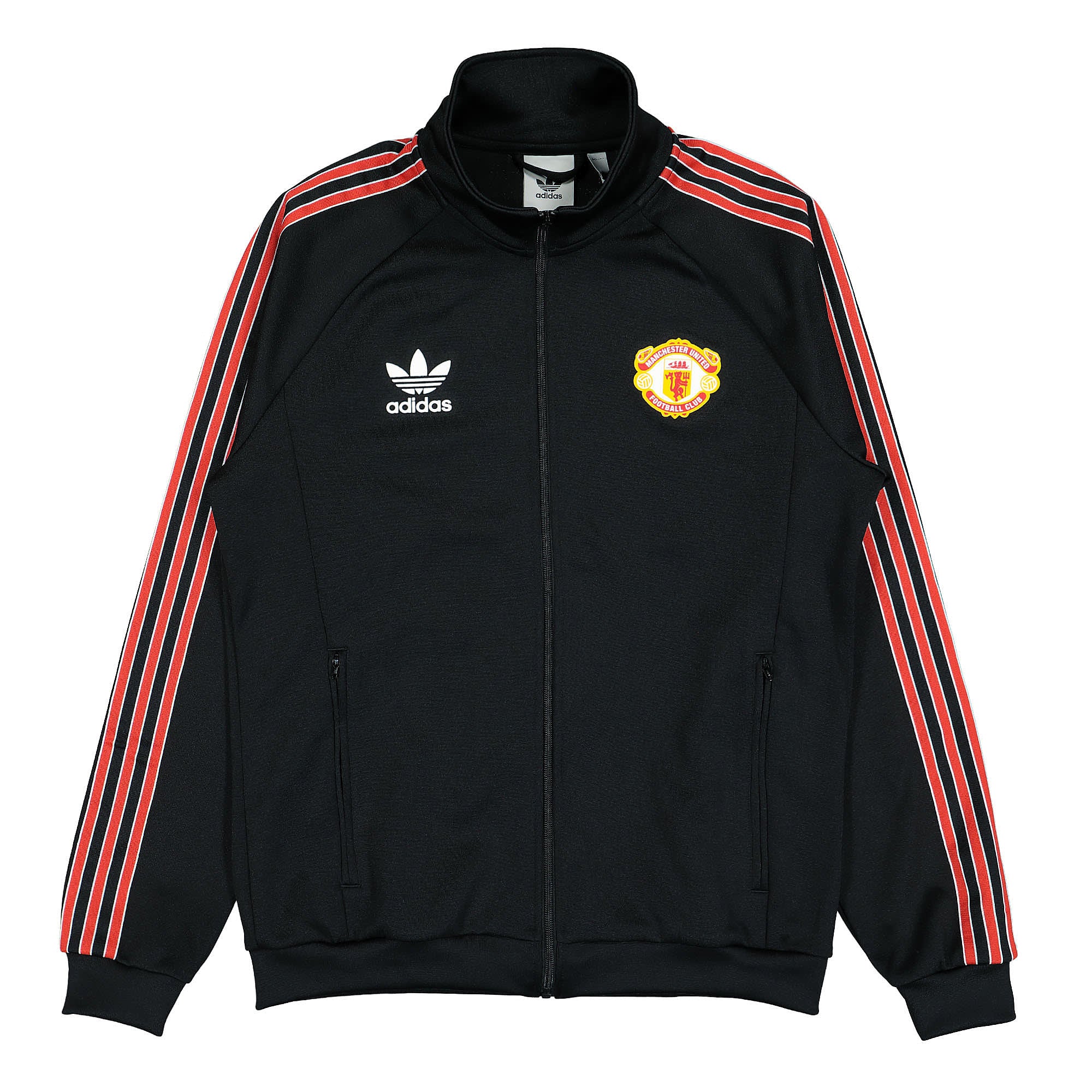 adidas Manchester United Originals Jacket Black Jackets HP0454 | Overkill