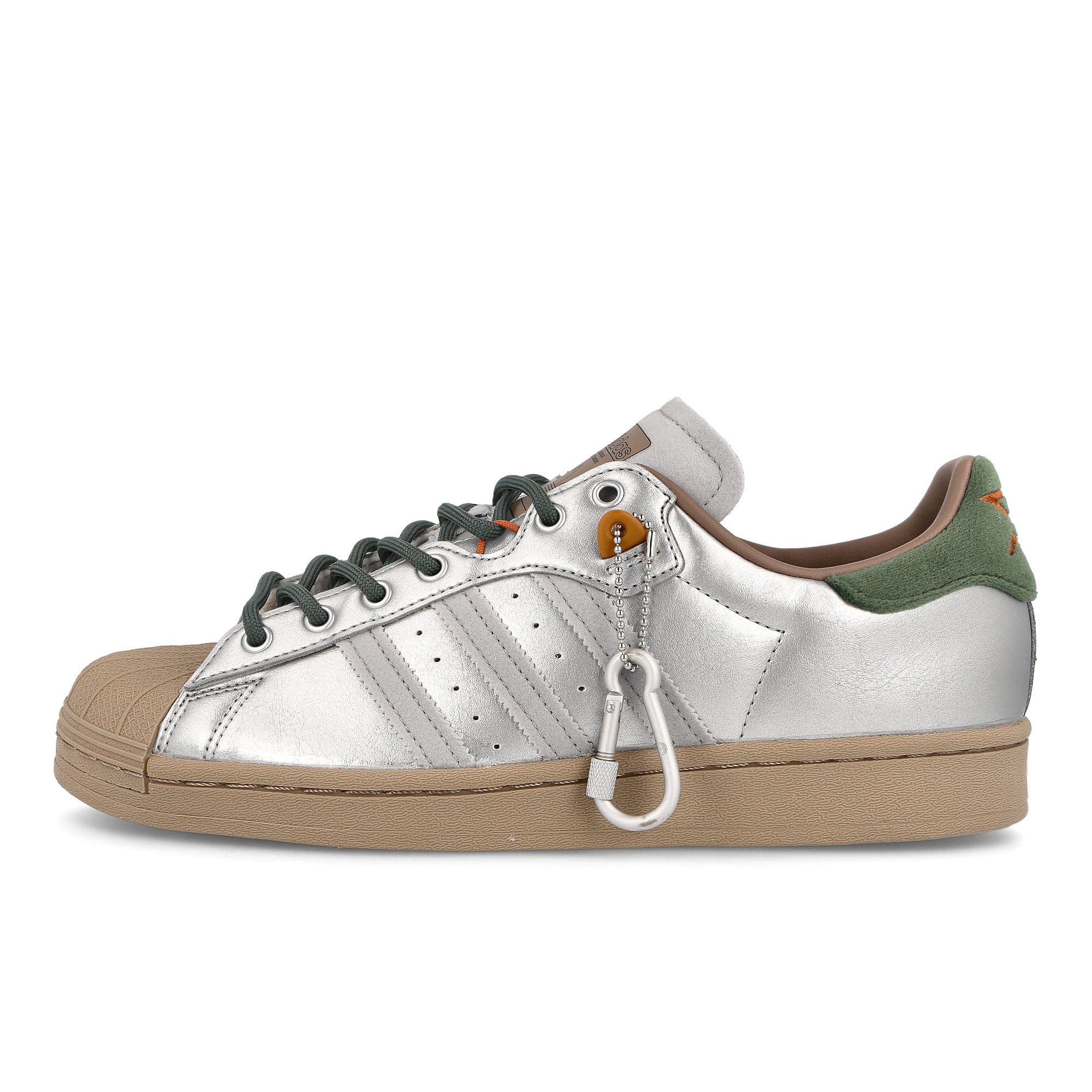 adidas superstar yanwai Matte Silver / Green Oxide / Tech Copper Sneakers HP2361 | Overkill