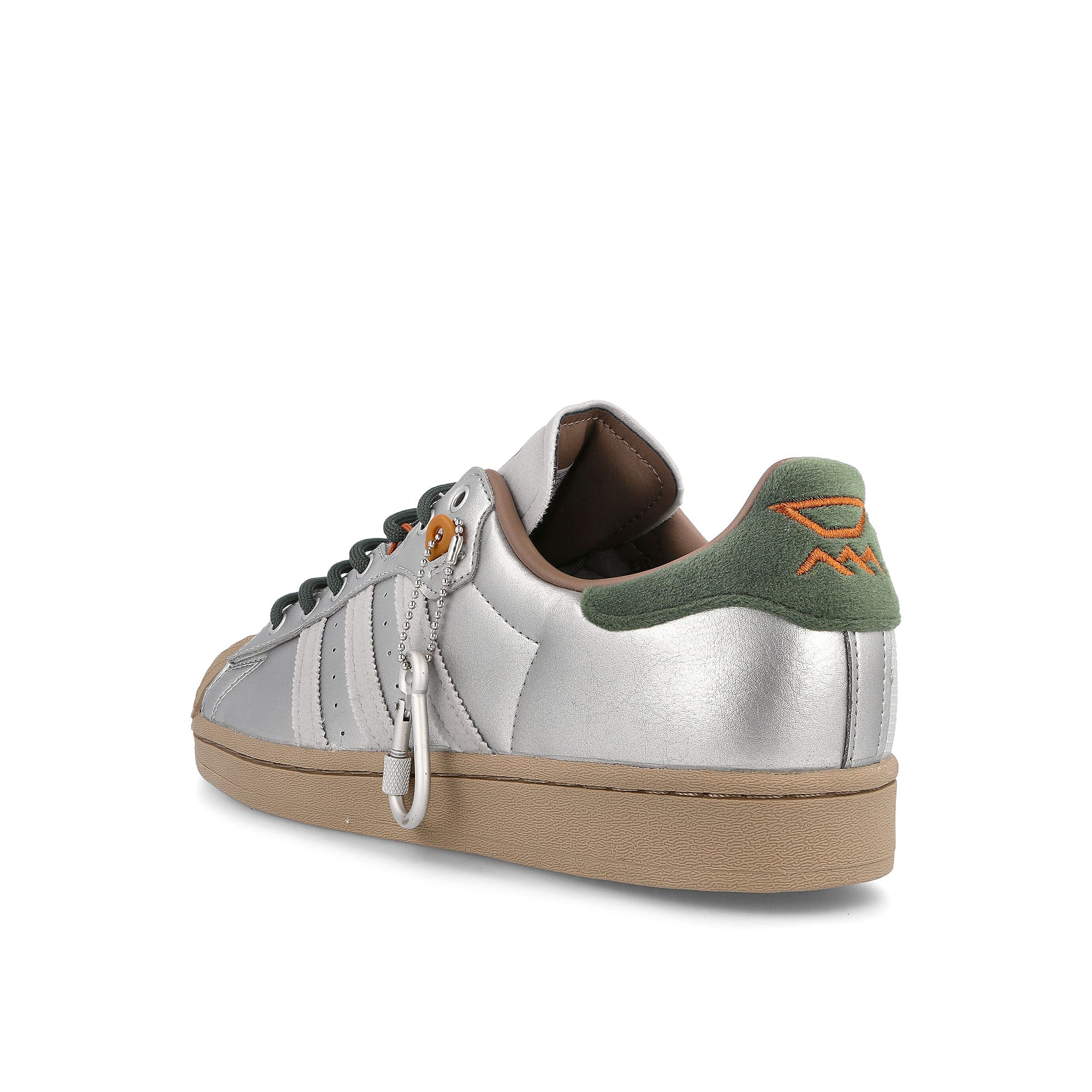 adidas superstar yanwai Matte Silver / Green Oxide / Tech Copper Sneakers Material | Overkill