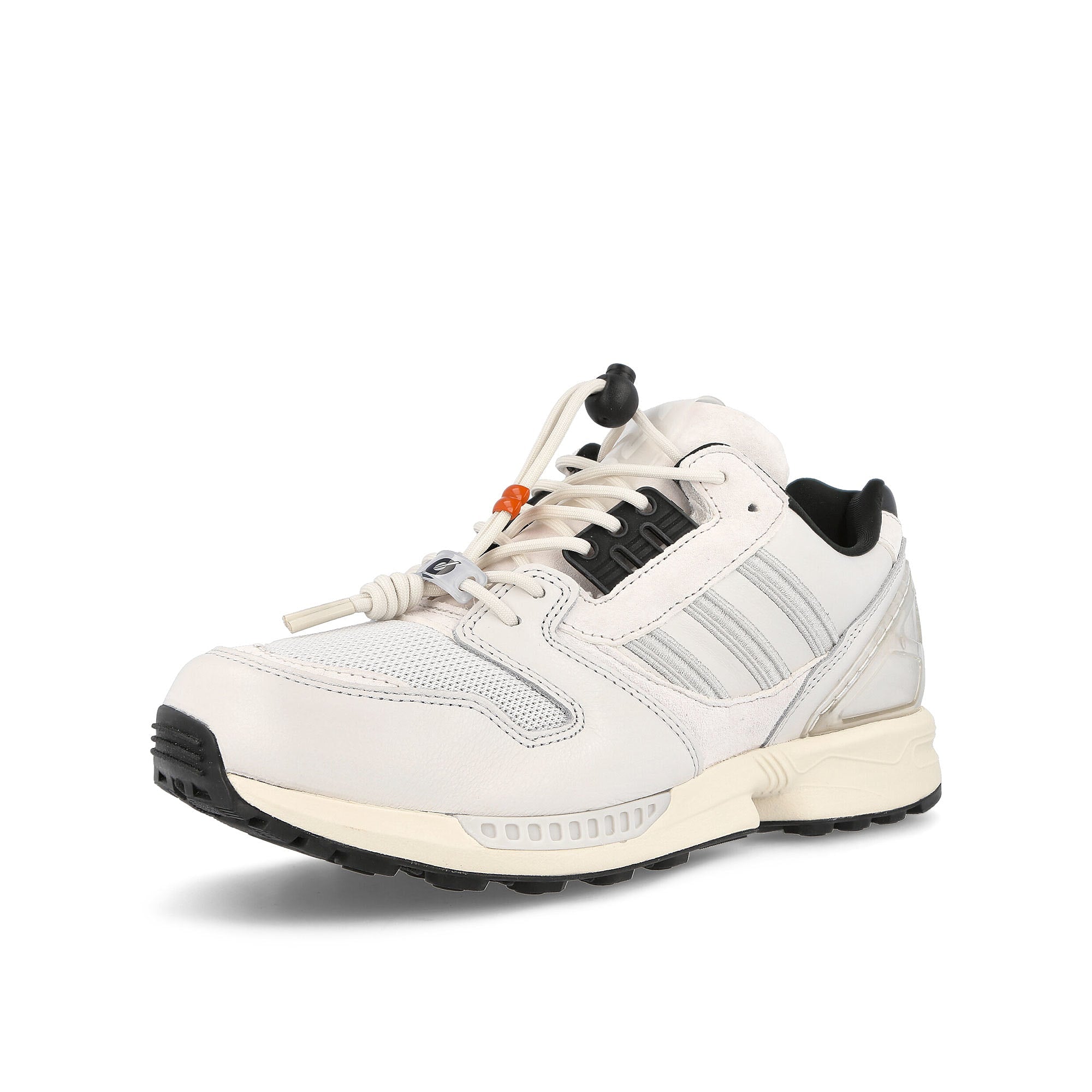 adidas originals x ø27 zx 8000 Crystal White-Chalk White-Crystal White Sneakers Close Up | Overkill