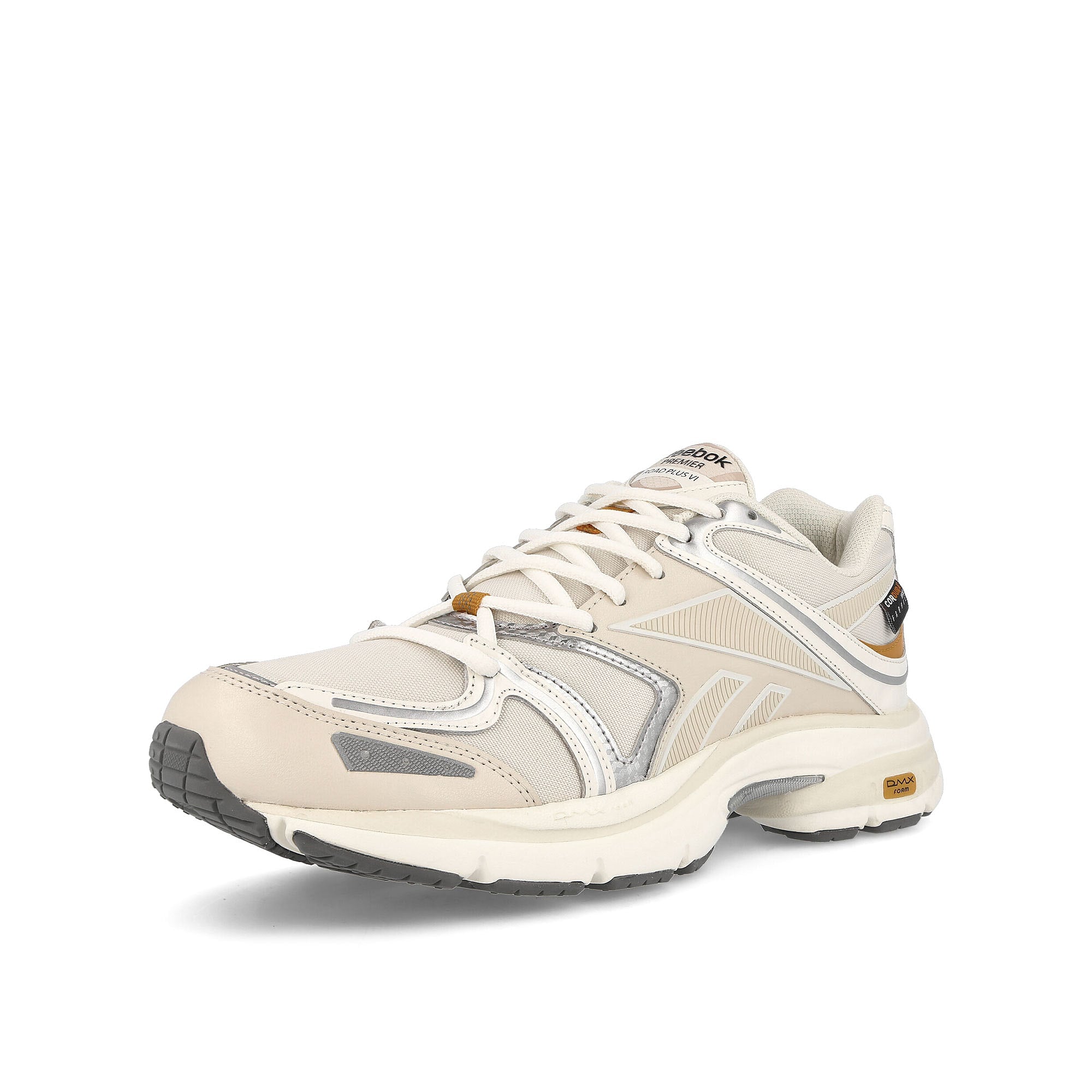 Reebok premier road plus vi Alabaster / Chalk / Bright Orche Low Top Sneakers Close Up | Overkill