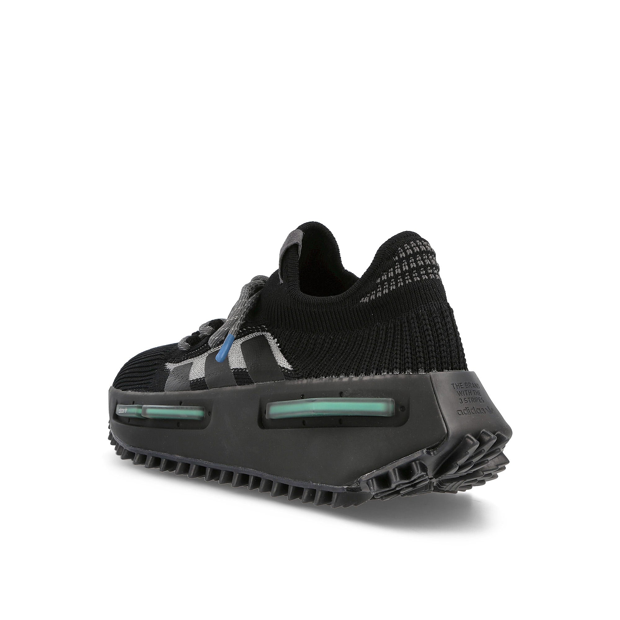 adidas nmd s1 Cblack / Cblack / Altblu Sneakers Material | Overkill