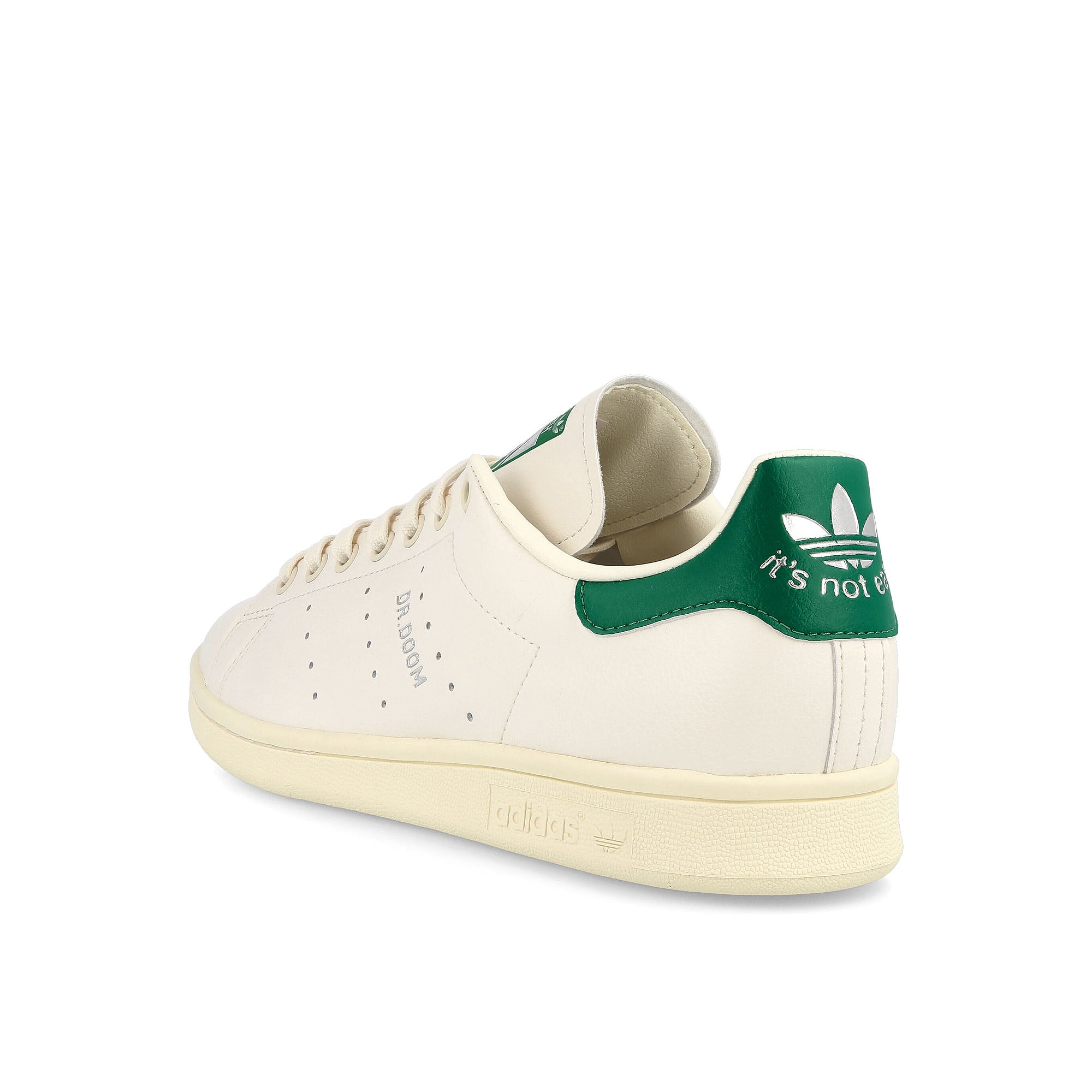adidas Stan Smith Chalk White / Chalk White / Bright Green Sneakers Material | Overkill