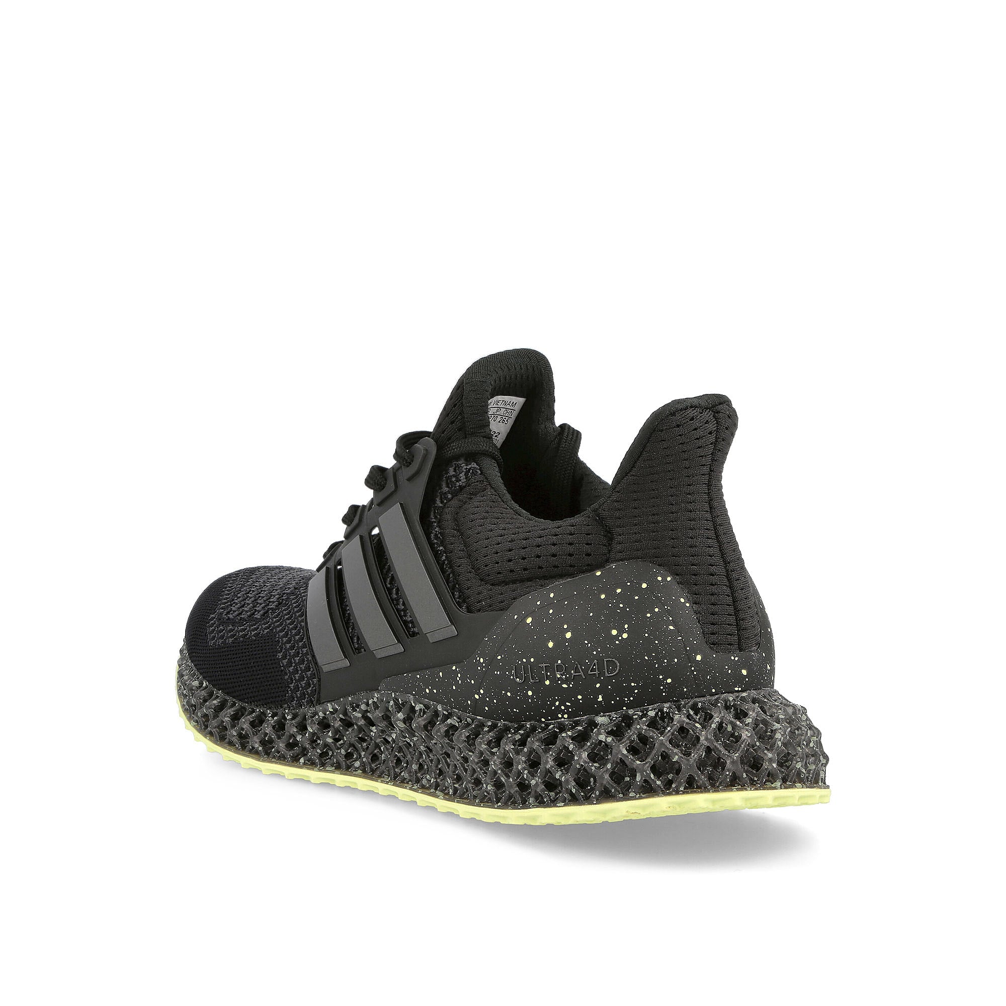 adidas Ultra 4D Core Black / Core Black / Carbon Sneakers Material | Overkill