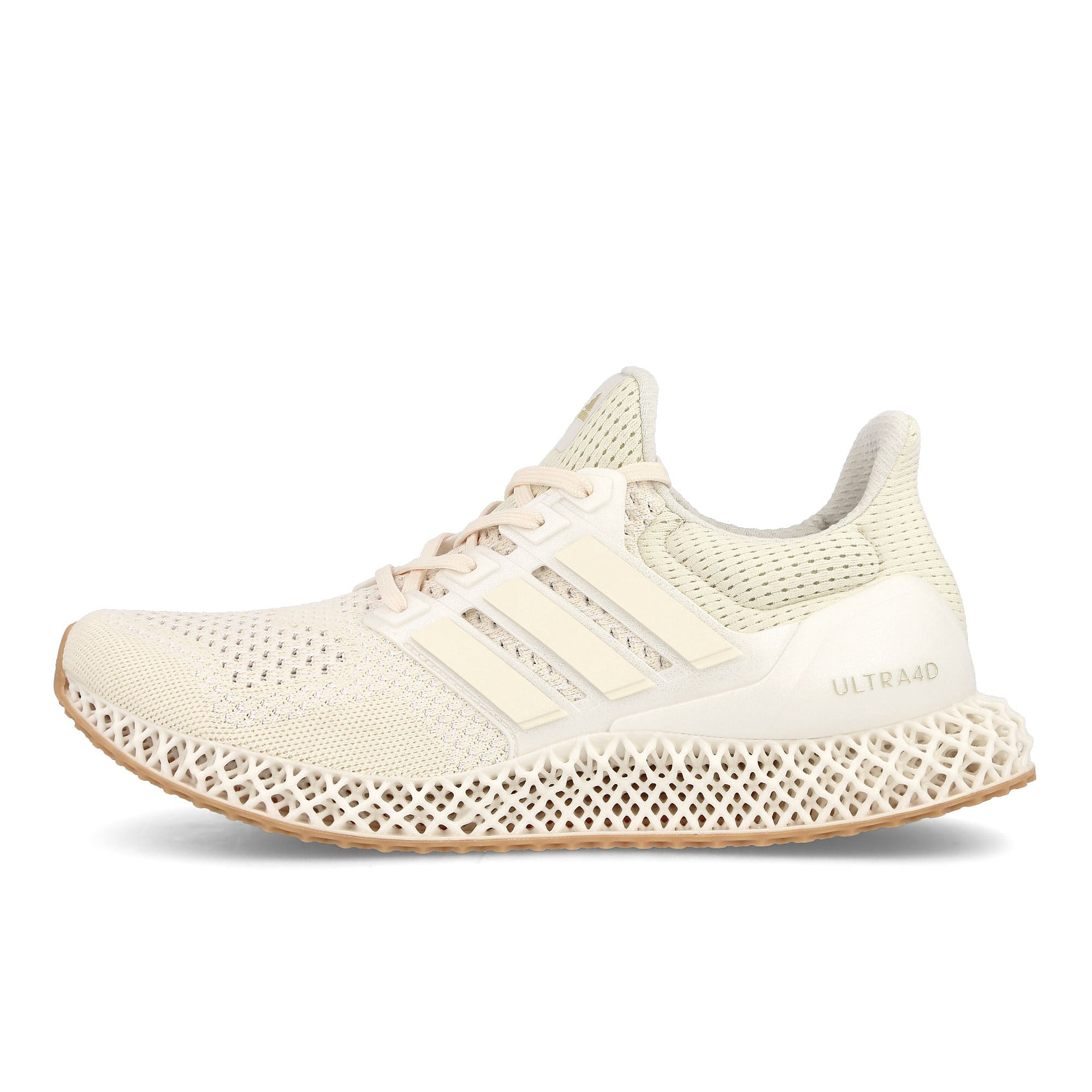 adidas Ultra 4D Wonder White-Wonder White-Gold Metallic Sneakers HP9734 | Overkill