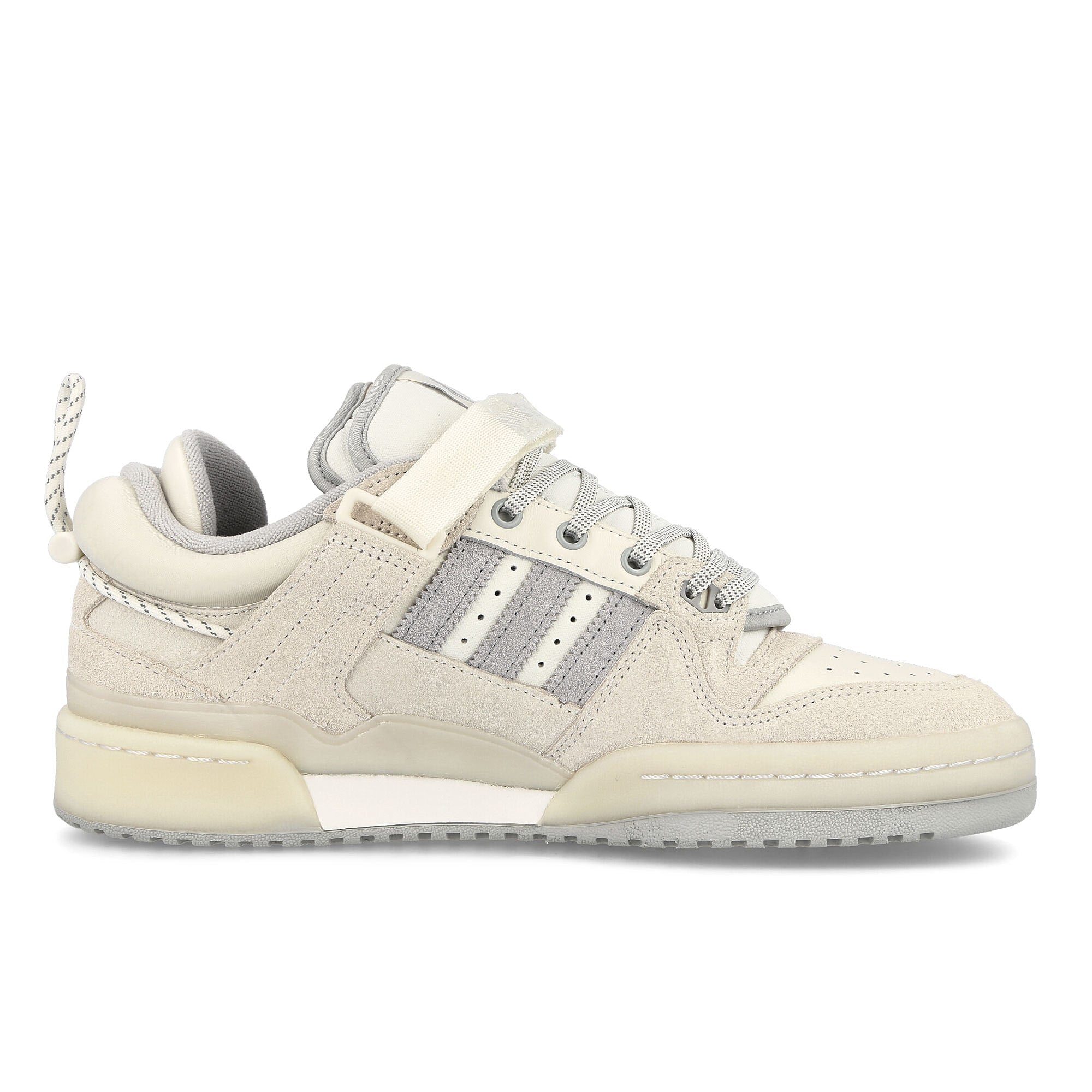 adidas Bad Bunny x adidas Forum Cloud White / Clear Onix / Chalk White Material | Overkill