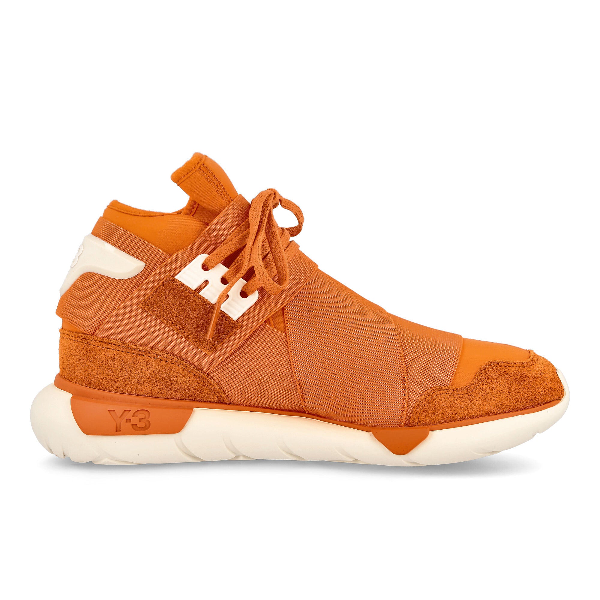 Y-3 qasa Orange-Orange-Clear White Sneakers Silhouette | Overkill