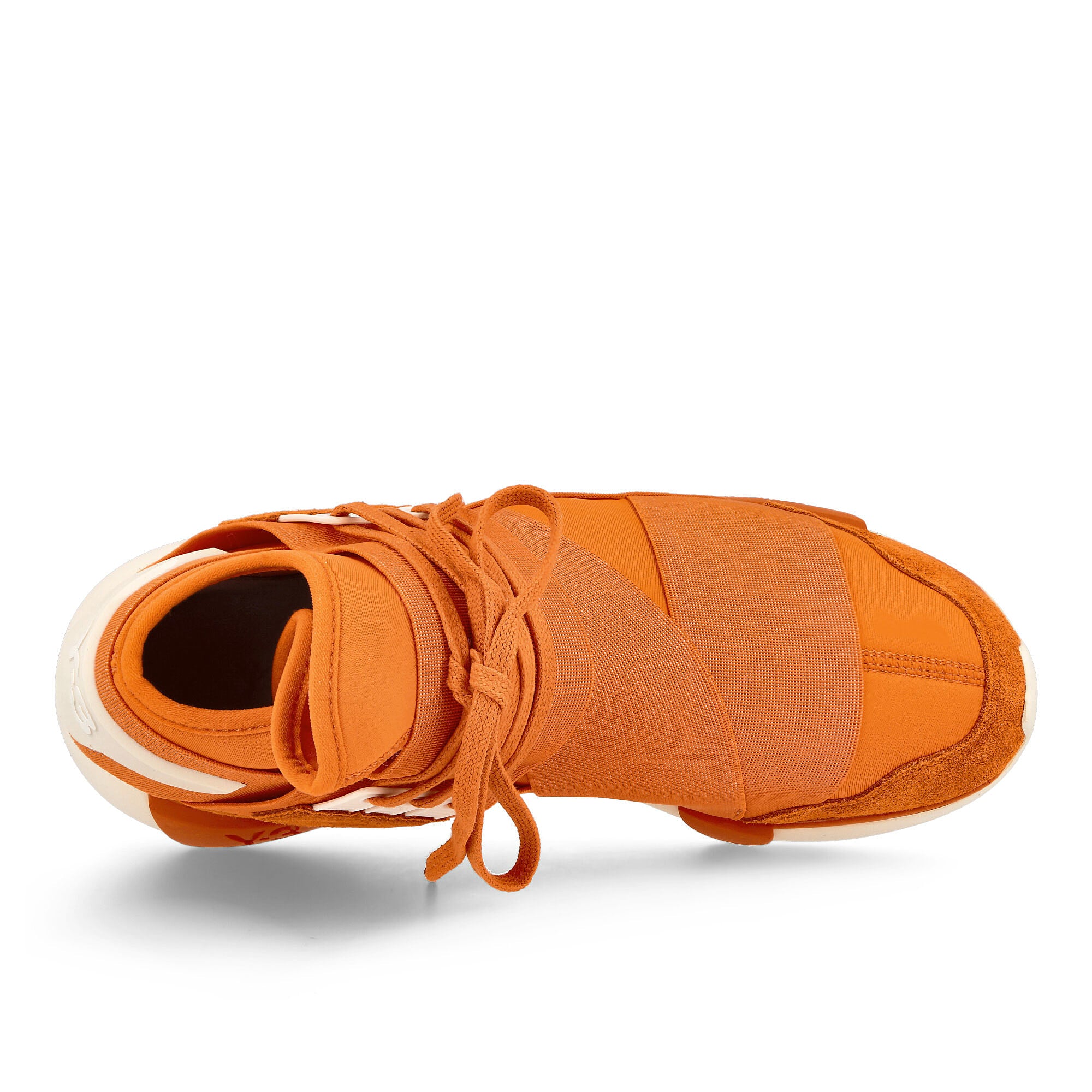 Y-3 qasa Orange-Orange-Clear White Sneakers Detailfoto | Overkill