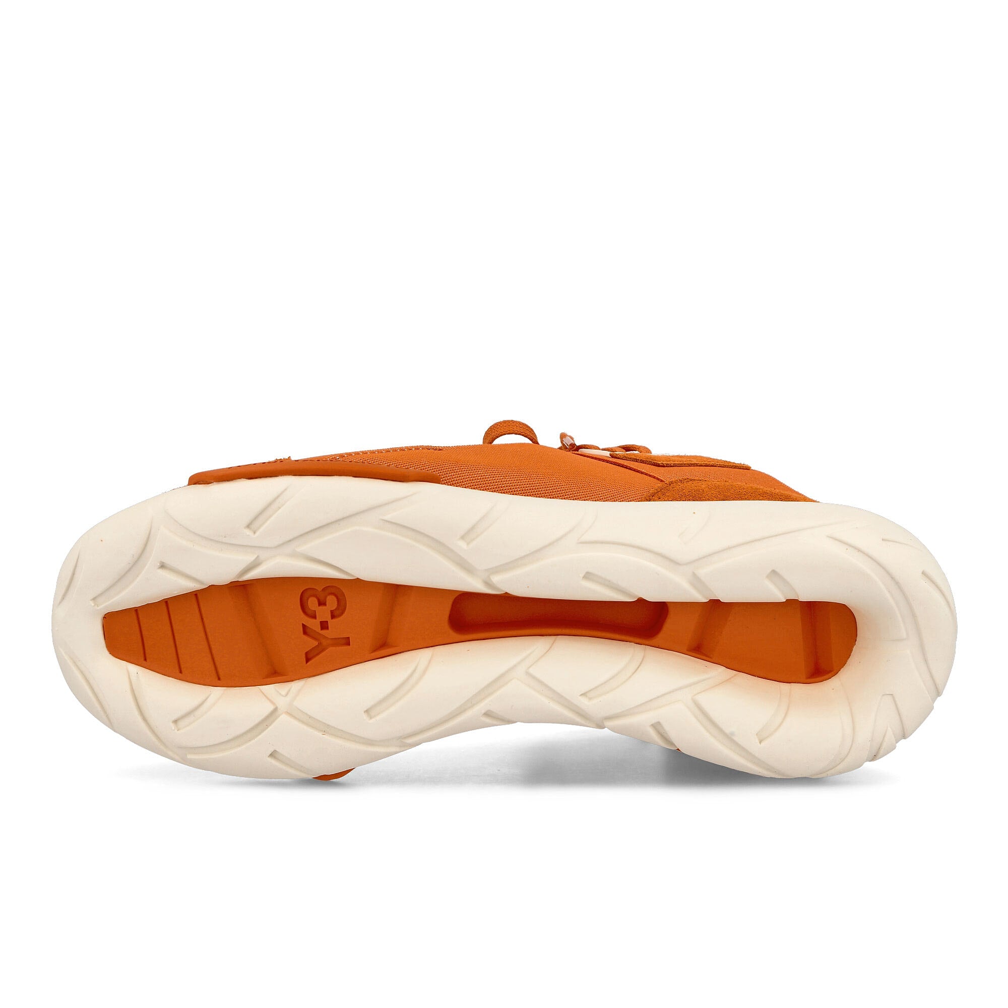 Y-3 qasa Orange-Orange-Clear White Sneakers Detail View 1 | Overkill