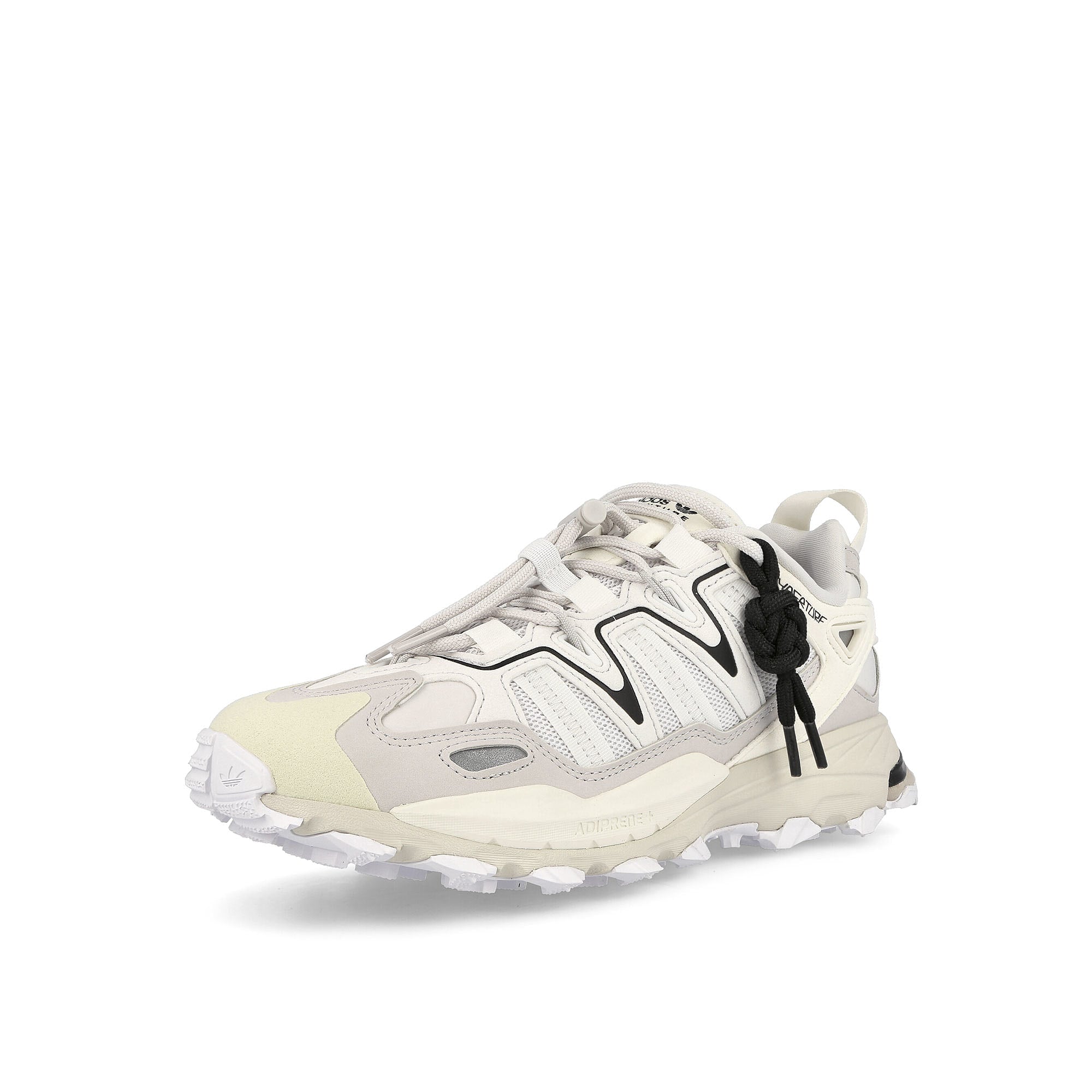 adidas Hyperturf W Grey One-Cloud White-Off White Low Top Sneakers Close Up | Overkill