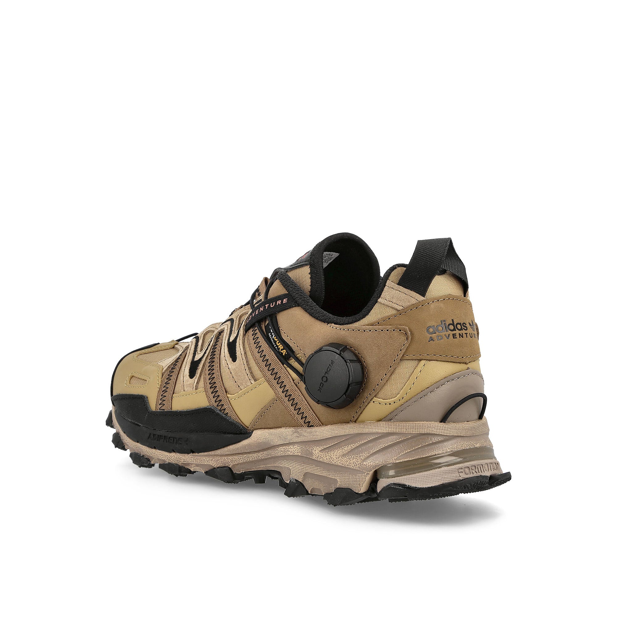 adidas Hyperturf Adventure Gaiter Golden Beige-Chalk Brown-Golden Beige Low Top Sneakers Detail View 1 | Overkill
