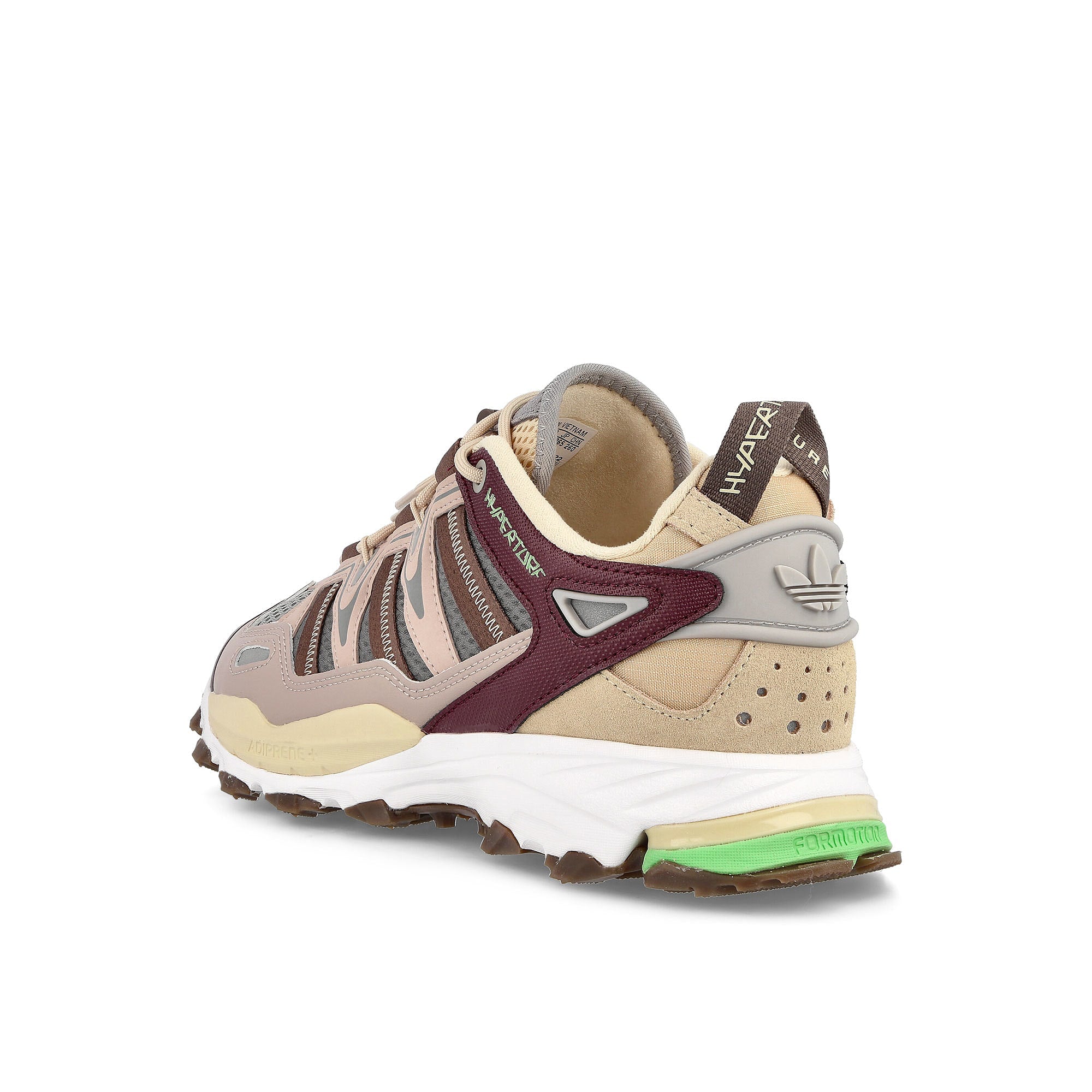 adidas Hyperturf Sand Strata-Earth Strata-Shadow Red Sneakers Material | Overkill