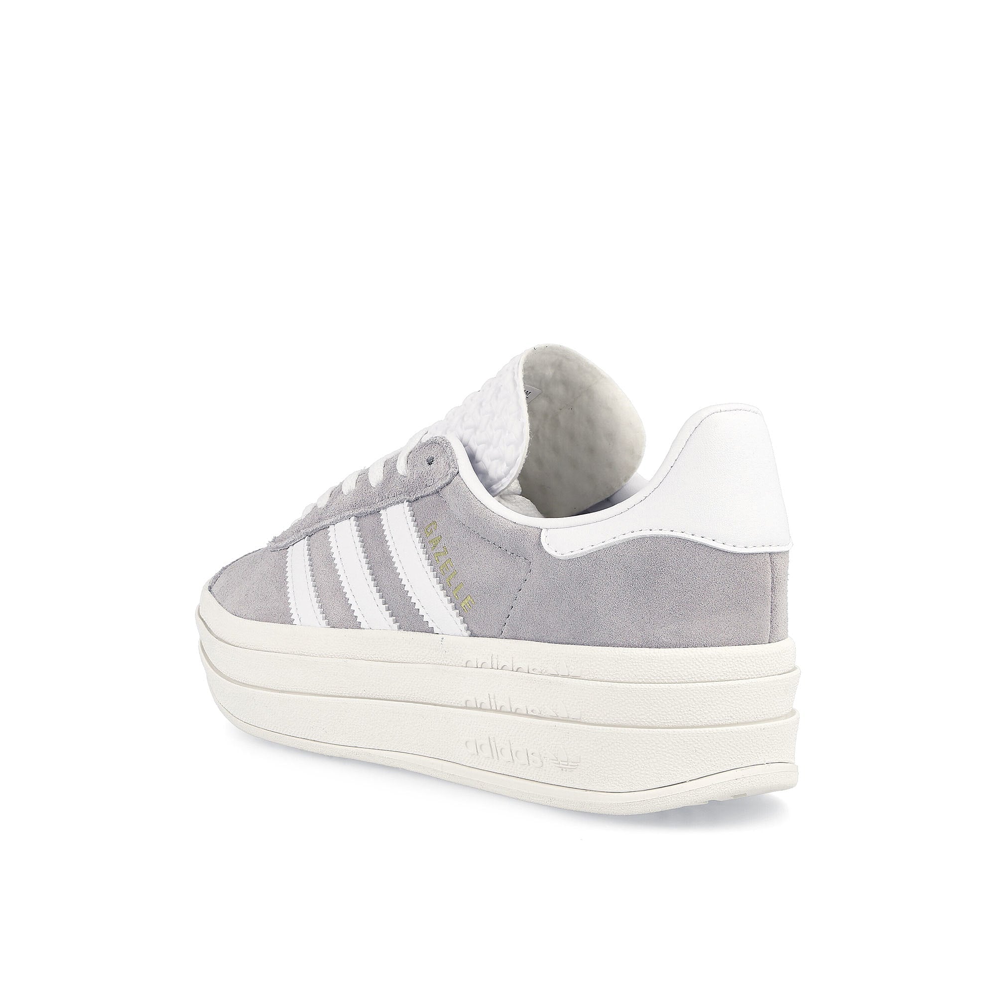 adidas Gazelle Bold W Grey Two / Footwear White / Chalk White Low Top Sneakers Material | Overkill