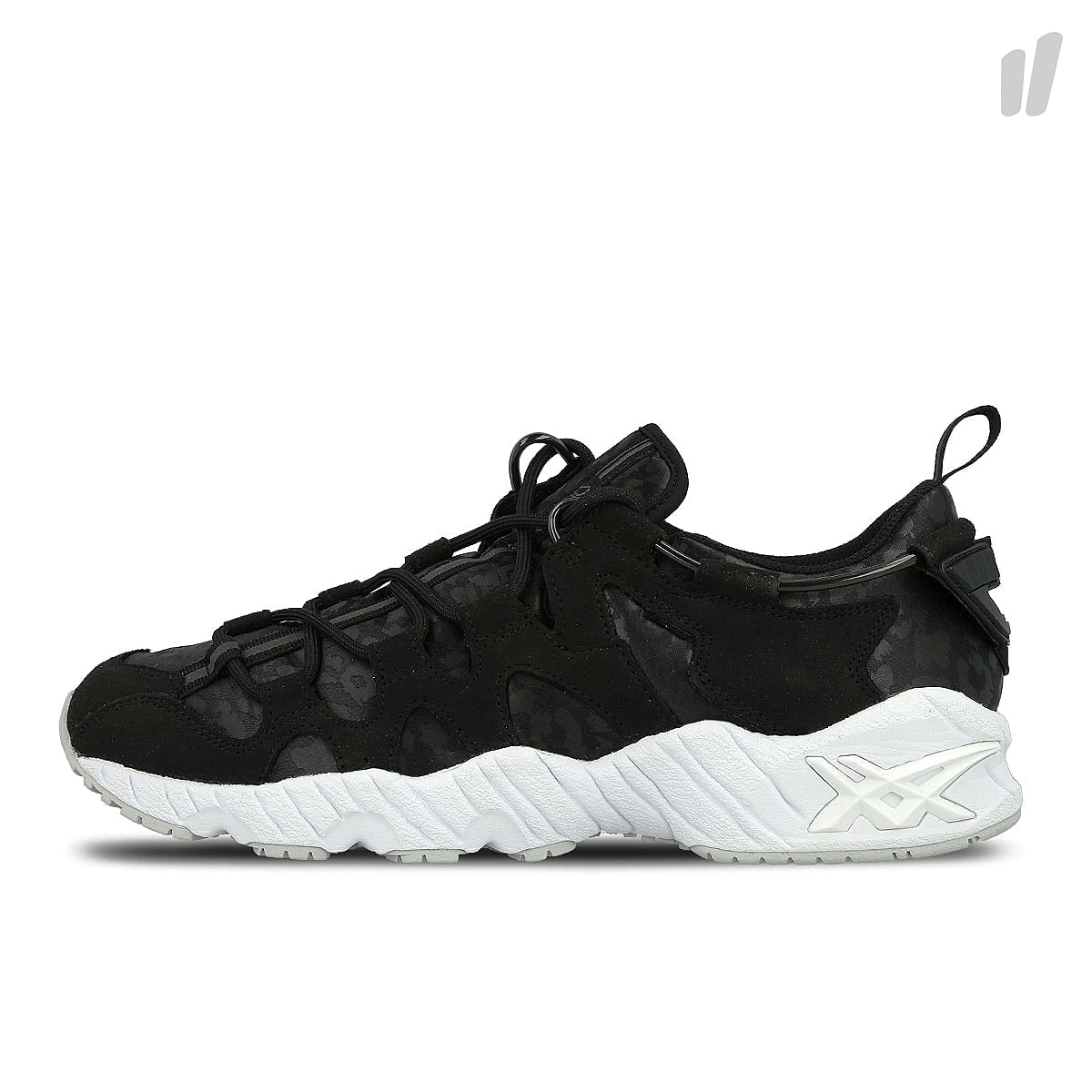 Asics gel mai Black / Black Low Top Sneakers HQ711 9090 | Overkill