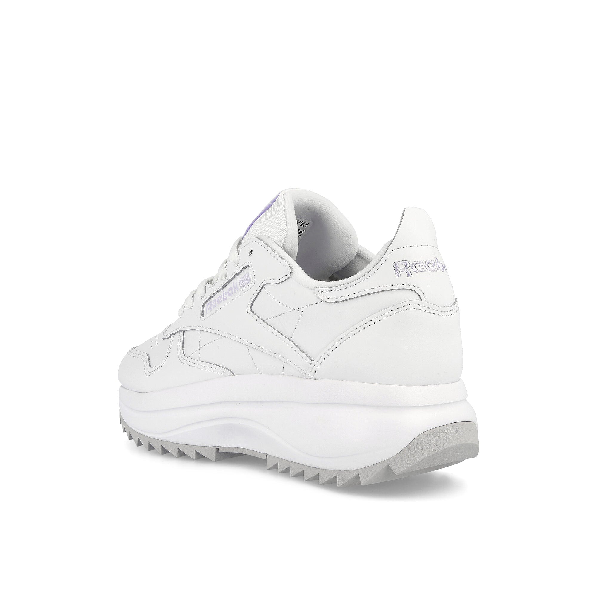 Reebok Classic Leather SP Extra Footwear White-Light Soliud Grey-Lucid Lilac Low Top Sneakers Material | Overkill