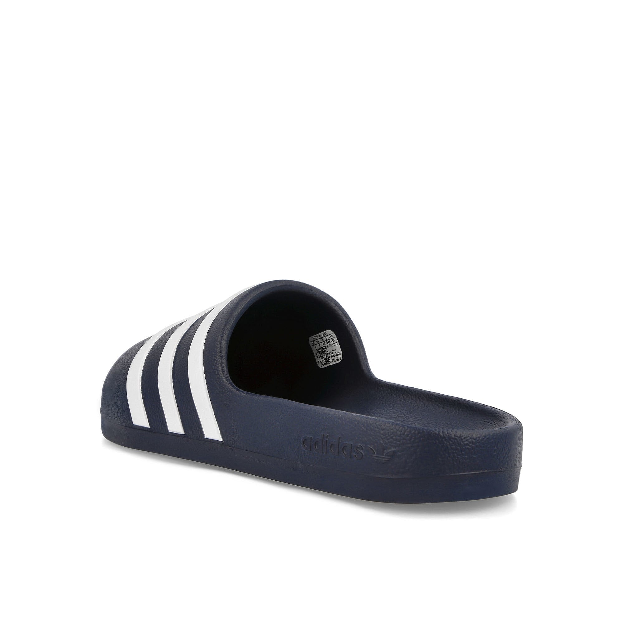 adidas adiFOM adilette Collegiate Navy-Footwear White-Footwear White Slides, Sandals & Slippers Material | Overkill