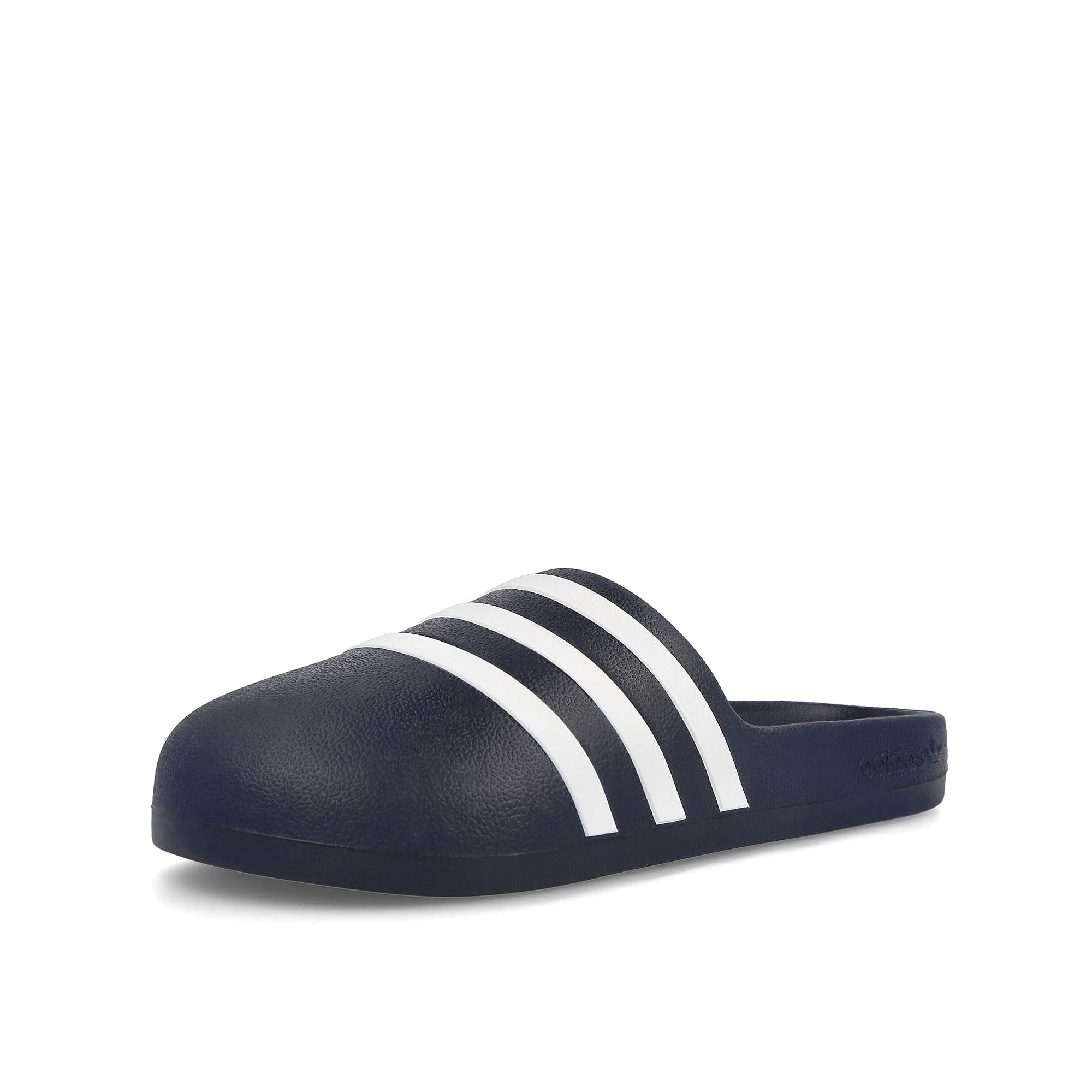 adidas adiFOM adilette Collegiate Navy-Footwear White-Footwear White Slides, Sandals & Slippers Close Up | Overkill