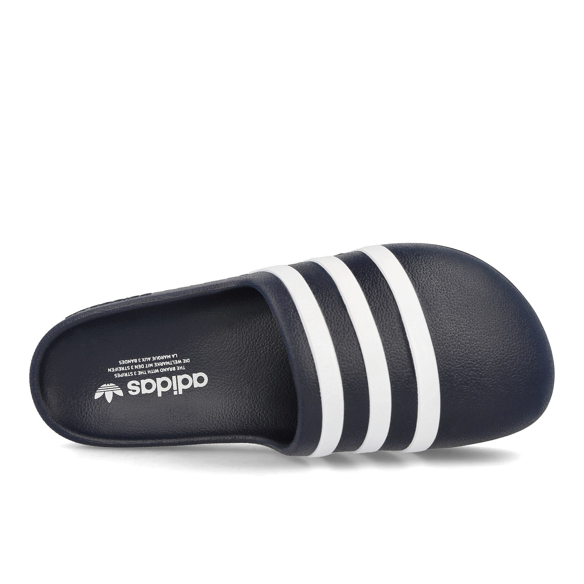 adidas adiFOM adilette Collegiate Navy-Footwear White-Footwear White Slides, Sandals & Slippers Detailfoto | Overkill