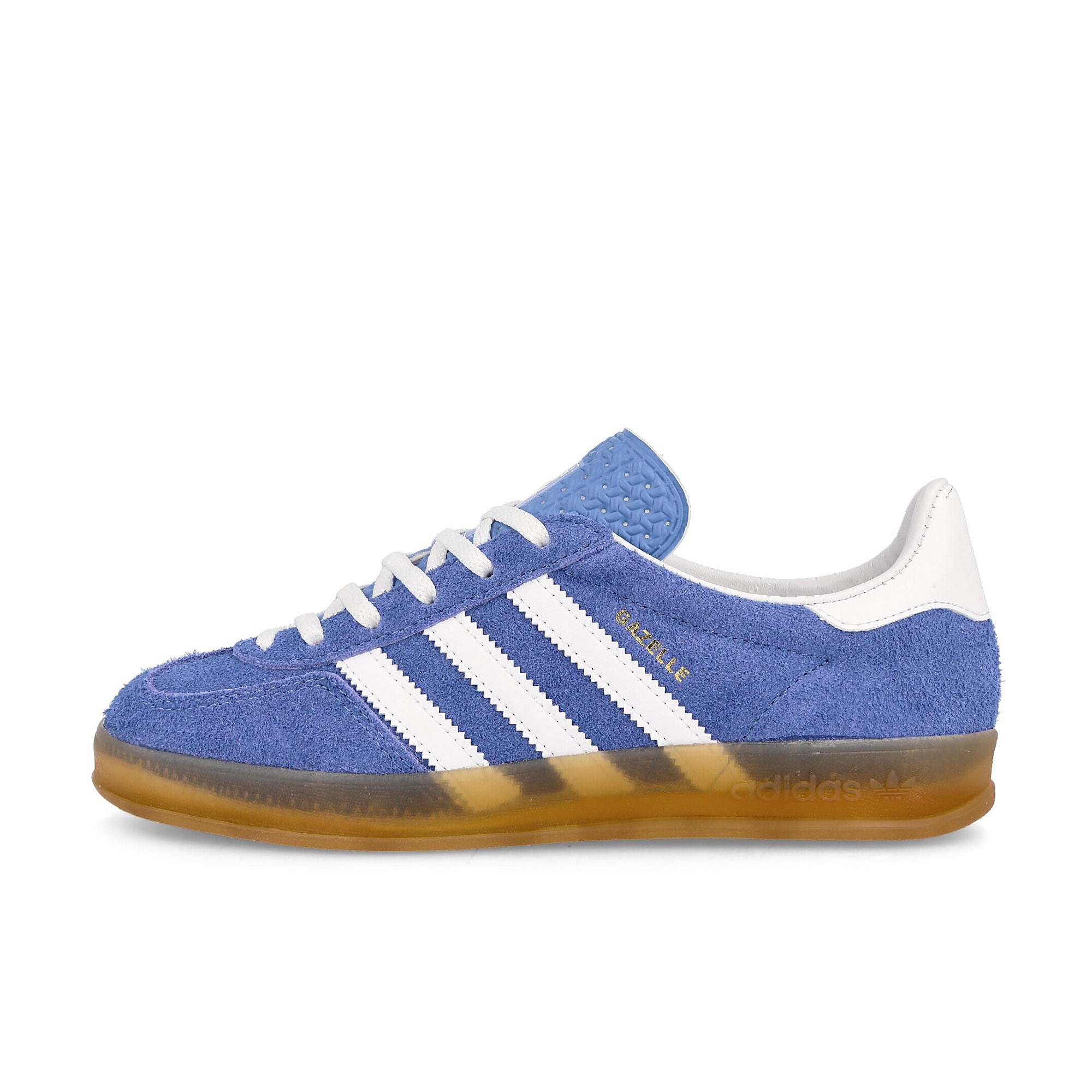 adidas Gazelle Indoor W Blue Fusion / Cloud White / Gold Metallic Low Top Sneakers HQ8717 | Overkill