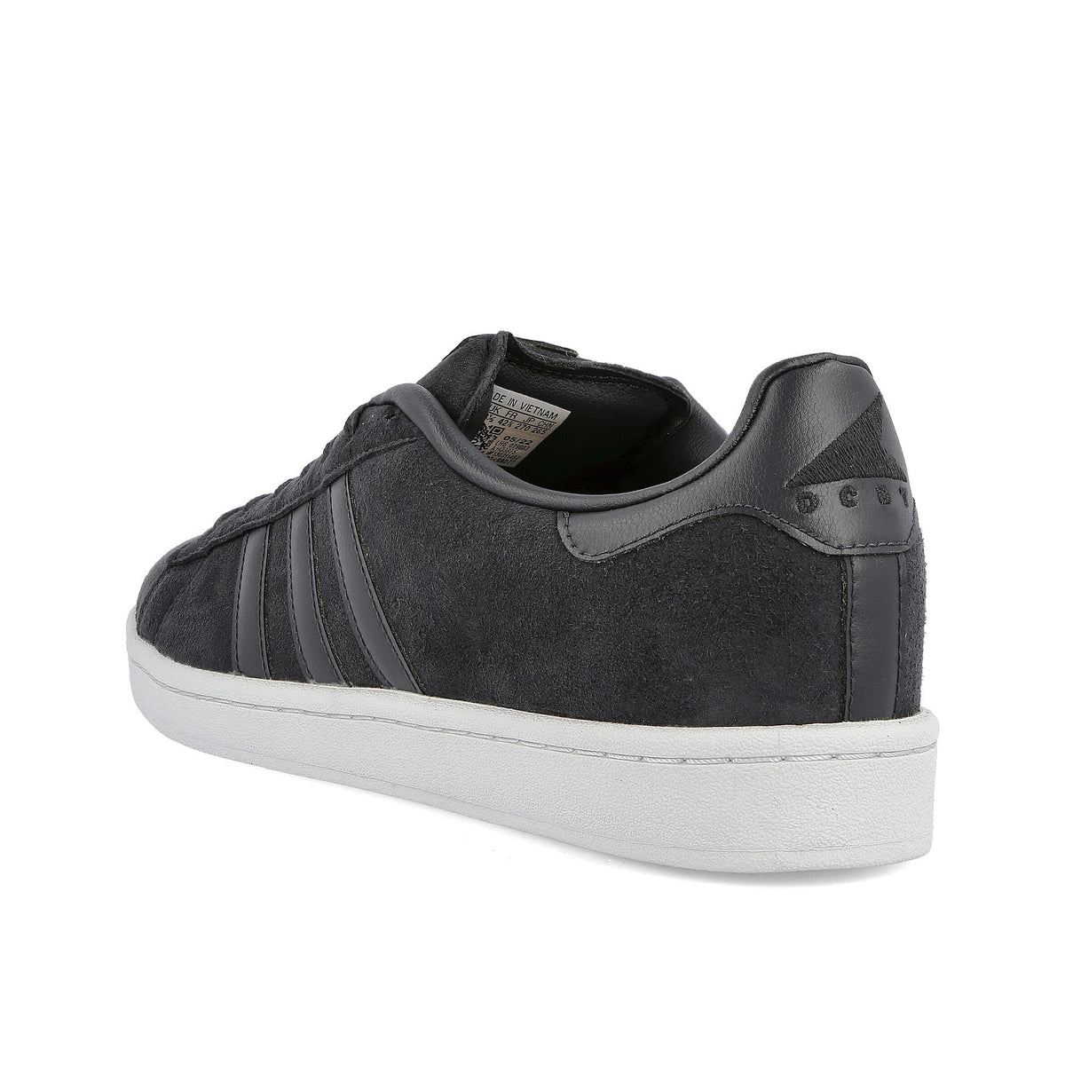 adidas Descendant x adidas Campus Dark Grey / Dark Grey / Night Grey Sneakers Material | Overkill