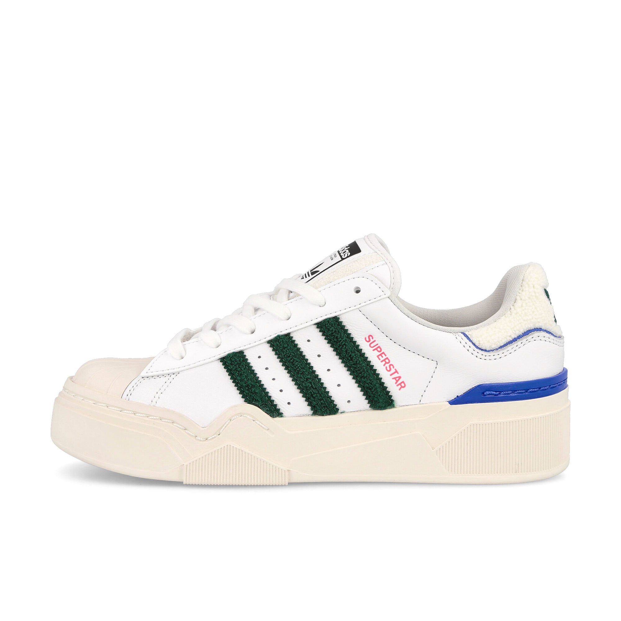 adidas Superstar Bonega 2B W Footwear White-Dark Green-Blue Royal Low Top Sneakers HQ9884 | Overkill