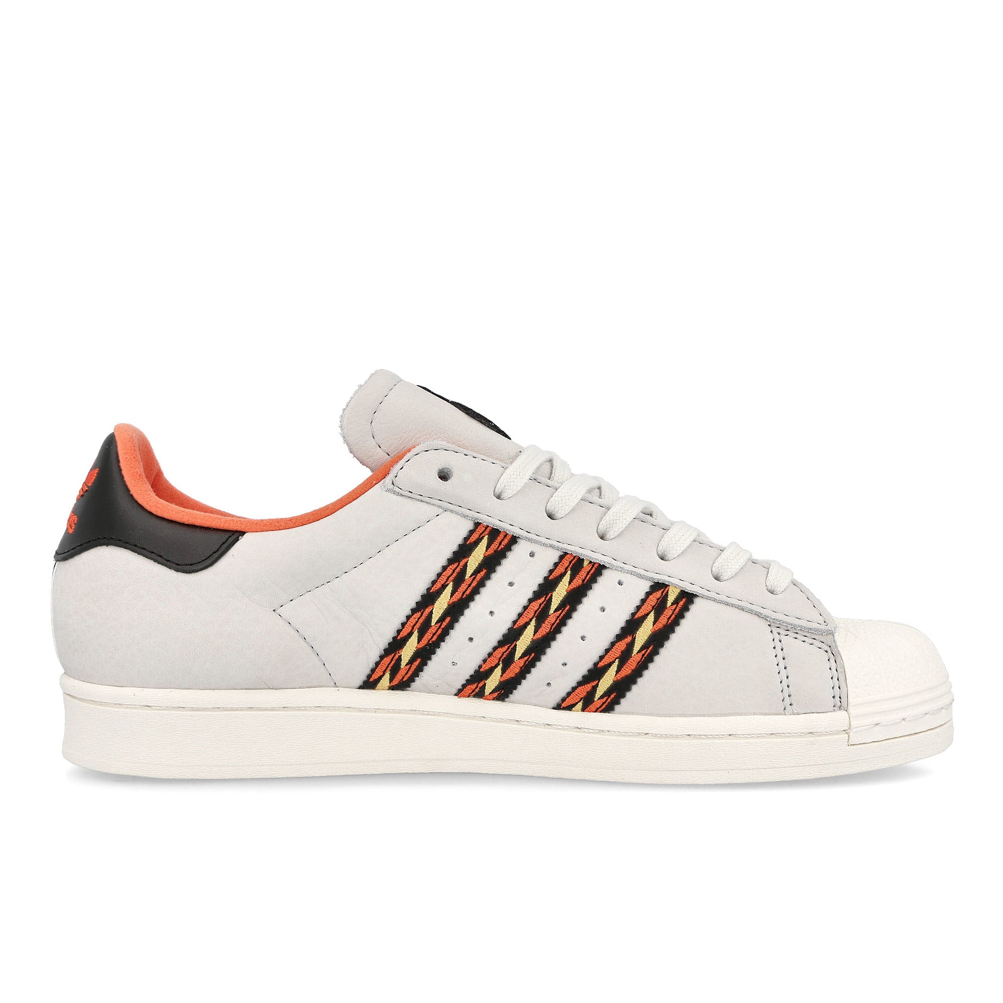 adidas Superstar Crystal White-Semi Impact Orange-Cloud White Sneakers Silhouette | Overkill