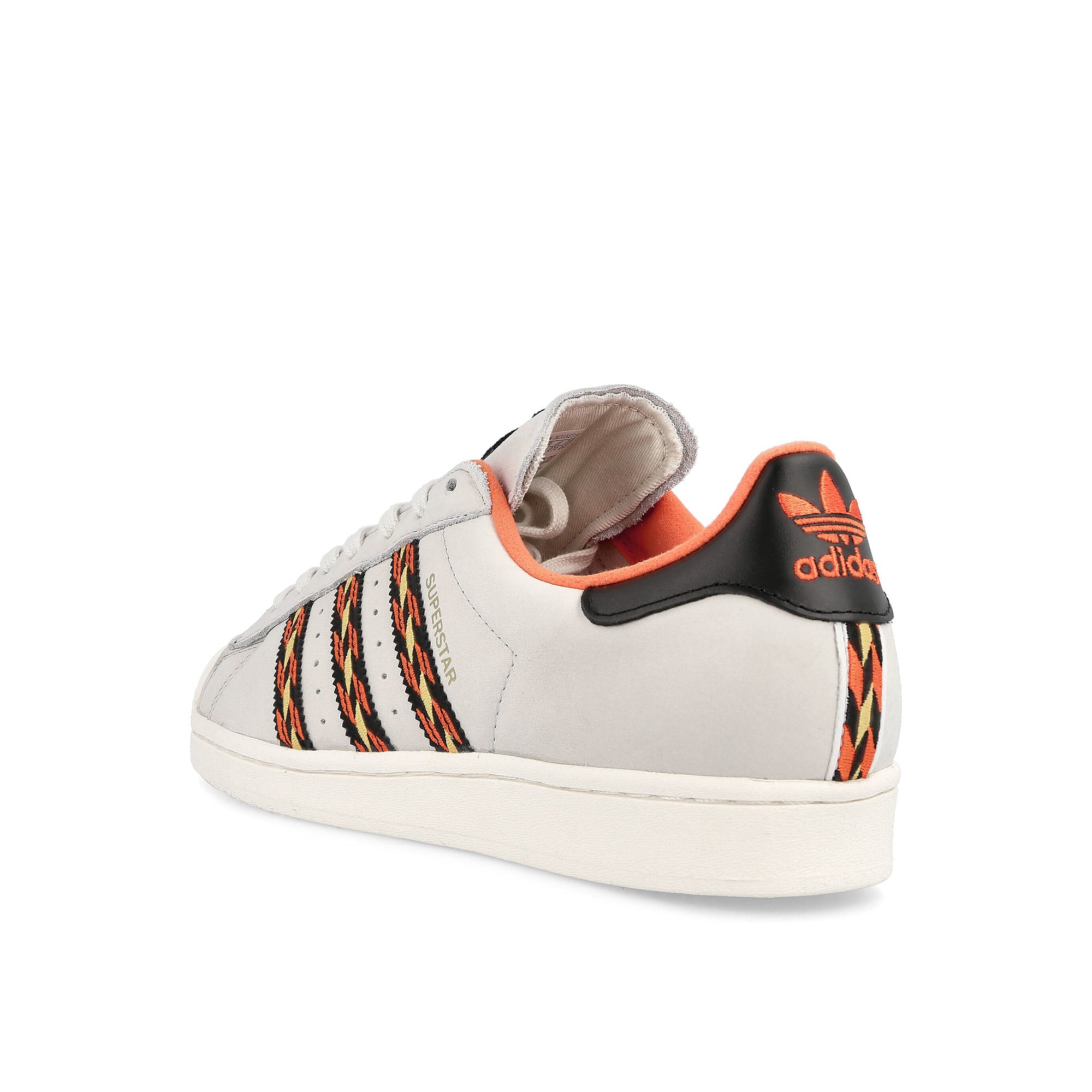 adidas Superstar Crystal White-Semi Impact Orange-Cloud White Sneakers Material | Overkill