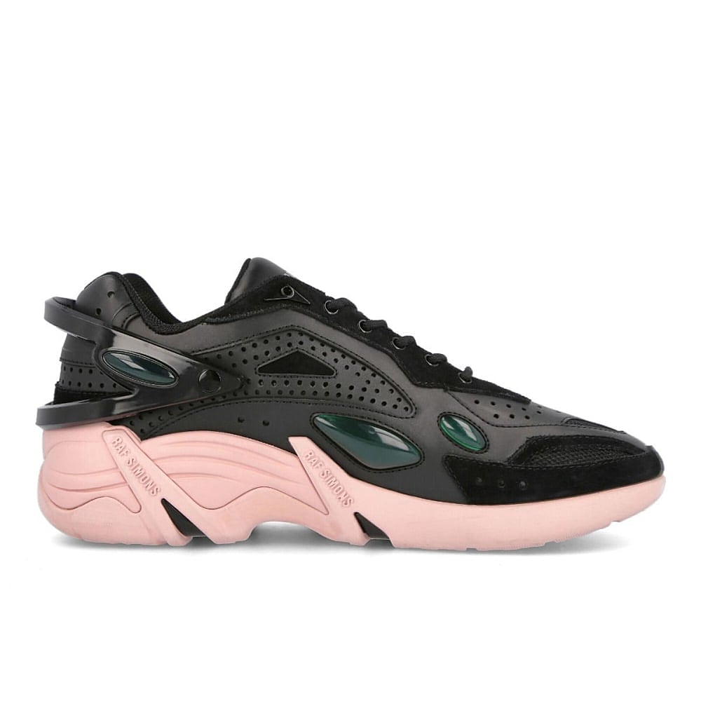 Raf Simons cylon-21 Black / Pink Low Top Sneakers Silhouette | Overkill