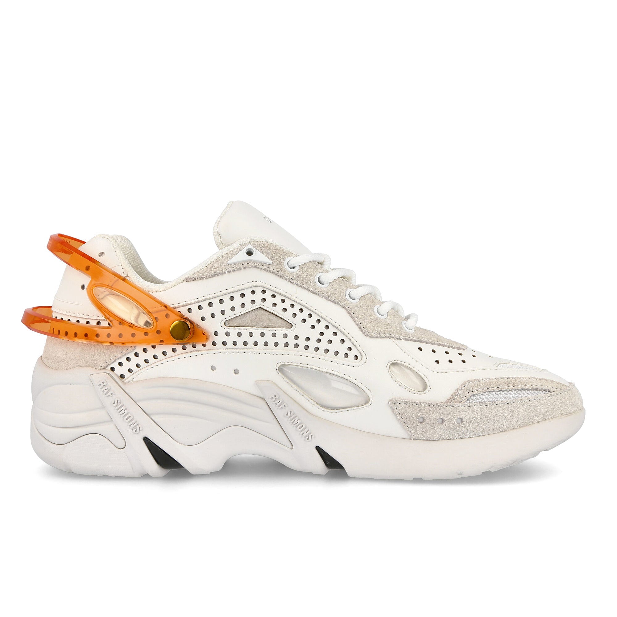 Raf Simons cylon-21 White Low Top Sneakers Silhouette | Overkill