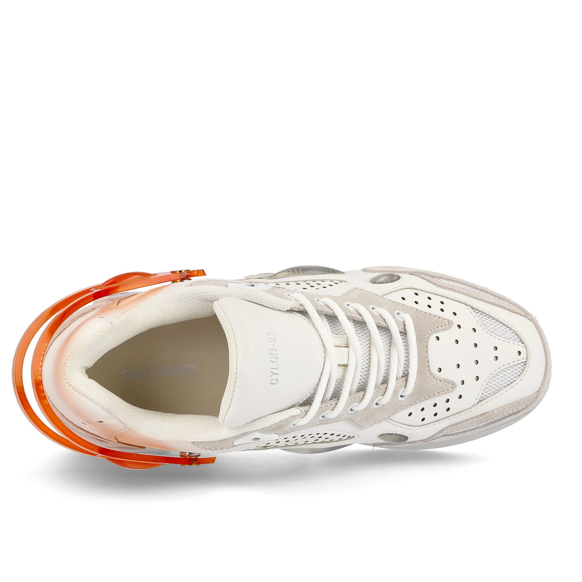 Raf Simons cylon-21 White Low Top Sneakers Detail View 1 | Overkill