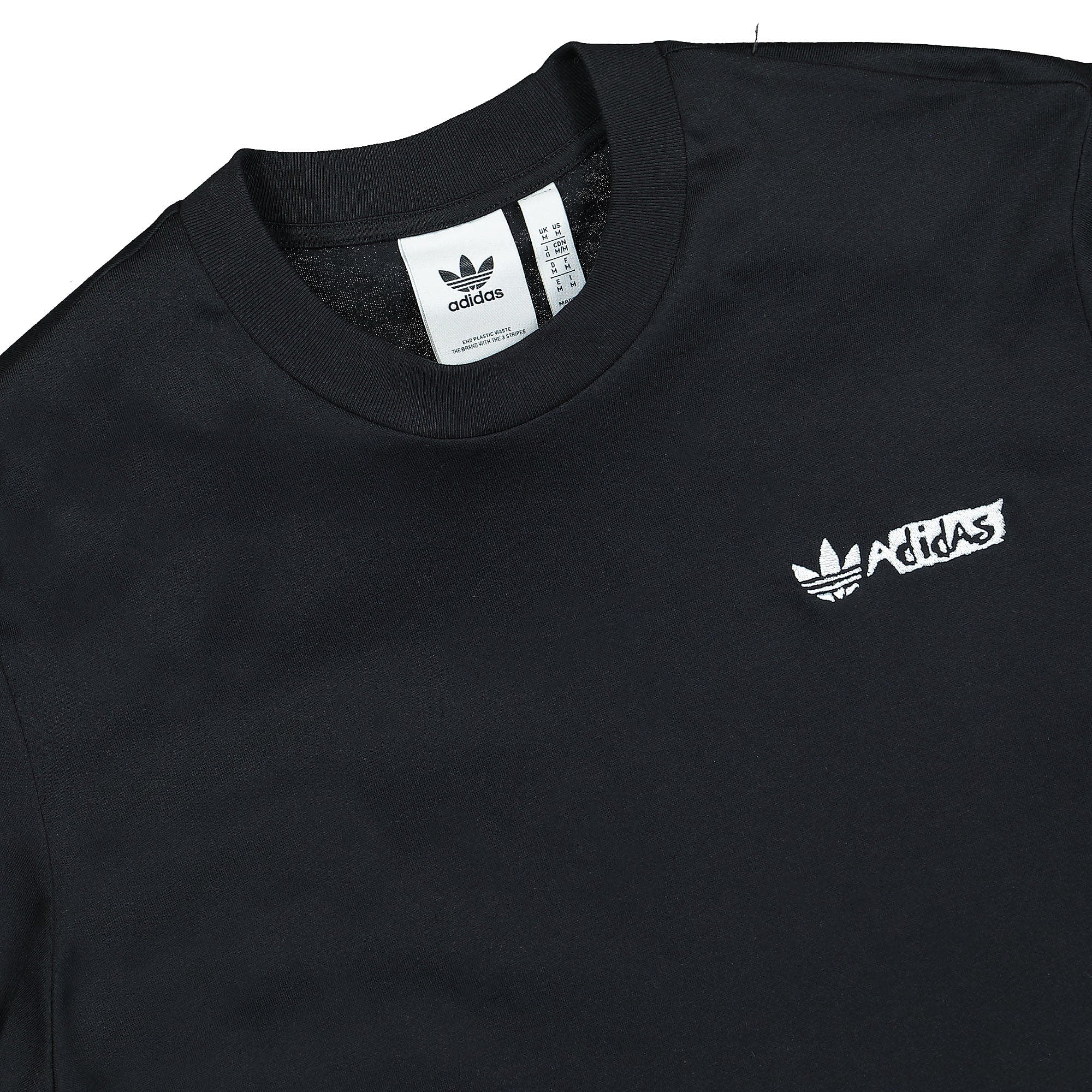 adidas Graphic Long Sleeve Black Longsleeves Material | Overkill
