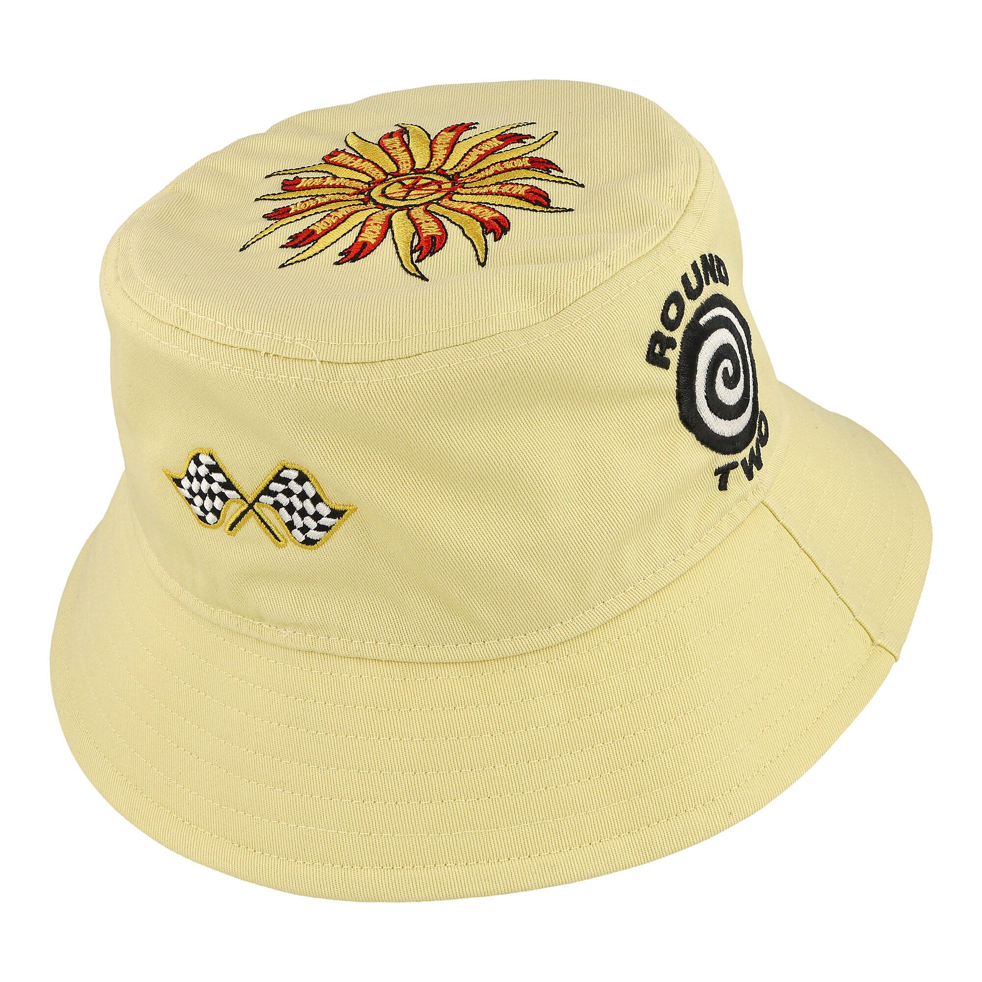 adidas Sean Wotherspoon x Hot Wheels x adidas Bucket Hat Easy Yellow Bucket Hats Detail view 1 | Overkill