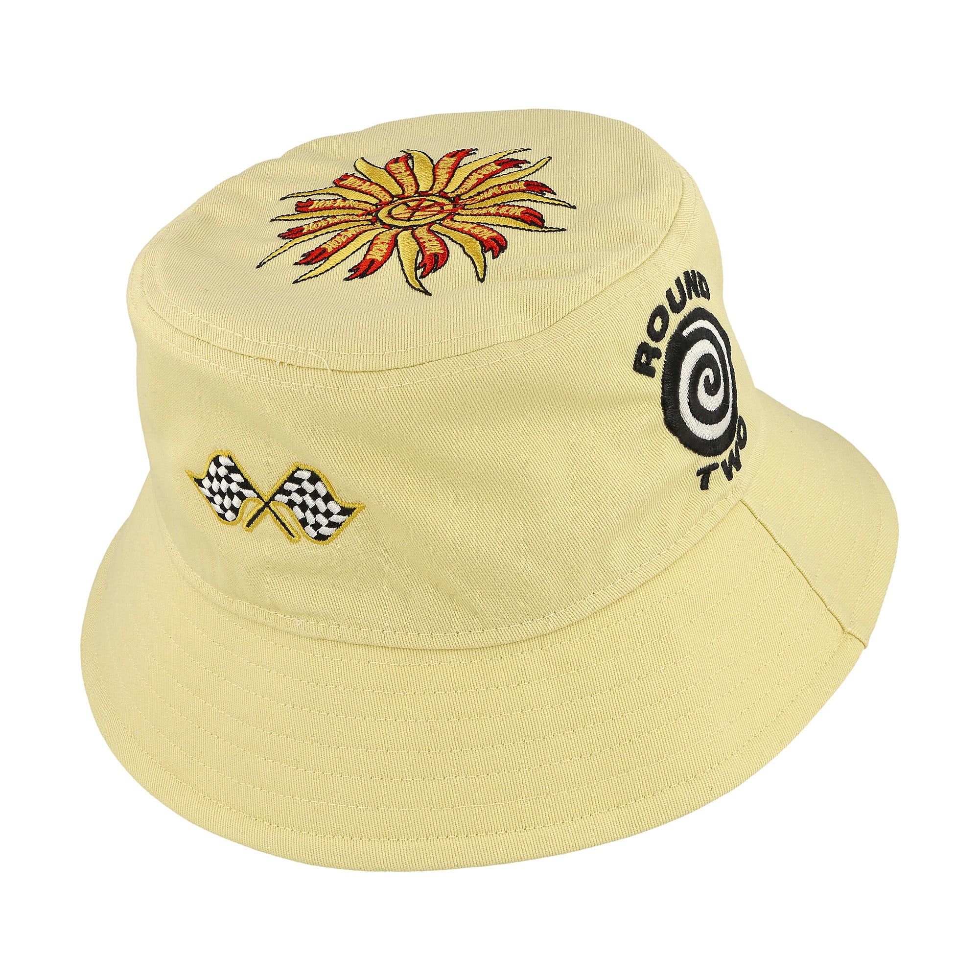 adidas Sean Wotherspoon x Hot Wheels x adidas Wmns Bucket Hat Easy Yellow Bucket Hats Detail view 1 | Overkill