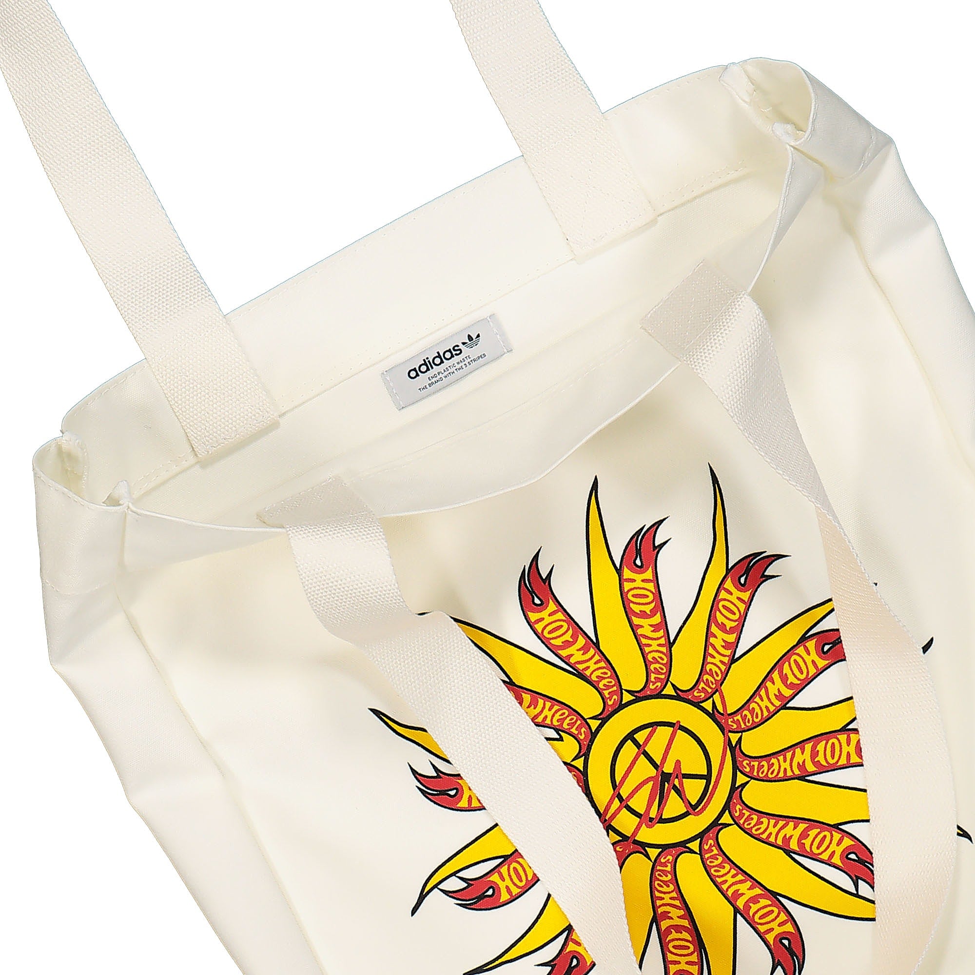 adidas Sean Wotherspoon x Hot Wheels x adidas Shopper White Tote Bags & Shoppers Detailfoto | Overkill